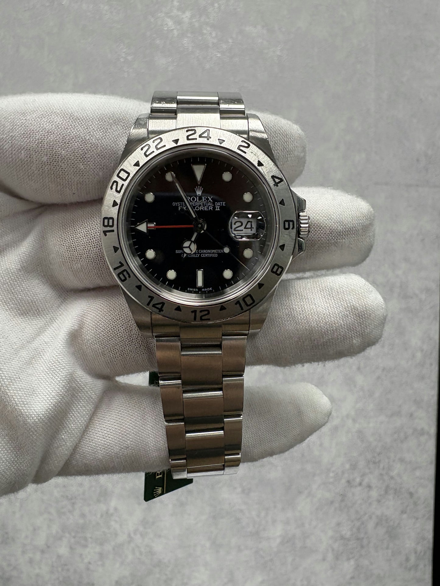 Rolex Explorer II 16570 with Paper