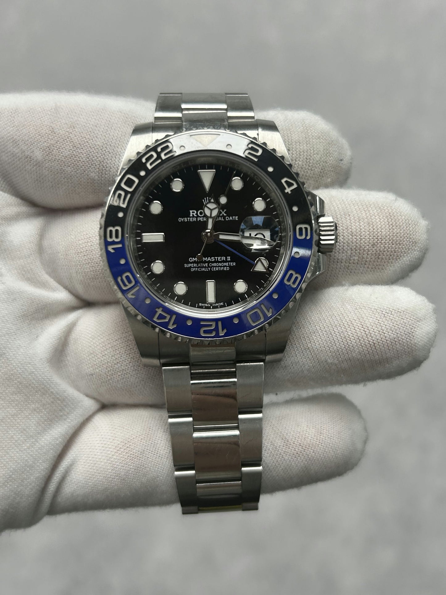 Rolex GMT-Master II 116710BLNR with Card