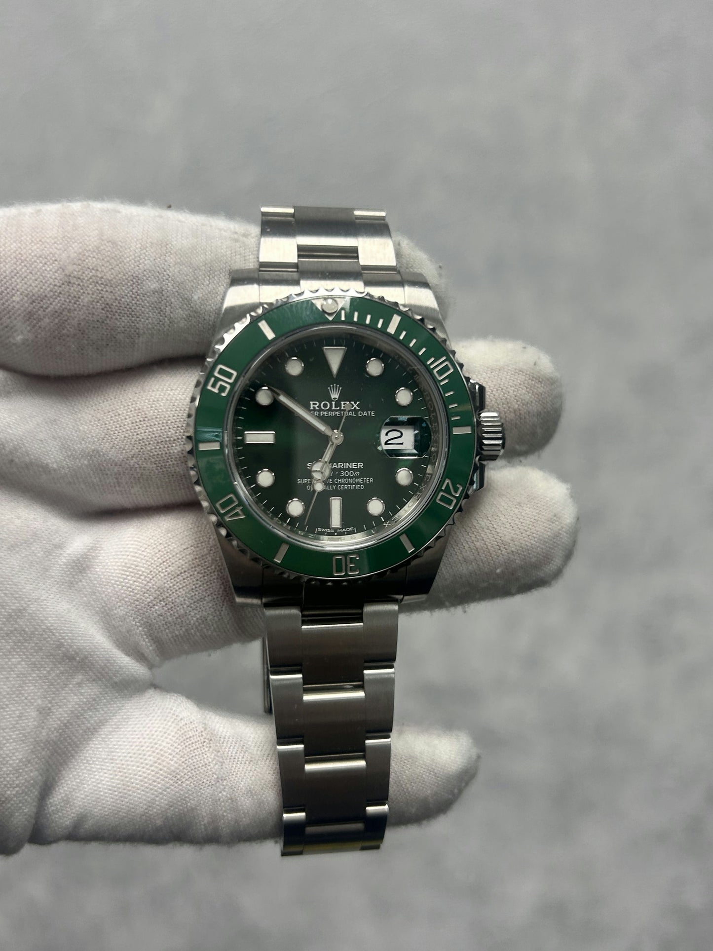 Rolex Submariner 116610LV with Card