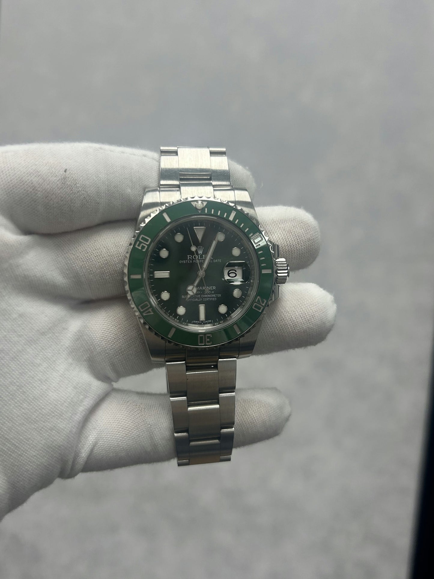Rolex Submariner 116610LV with Card