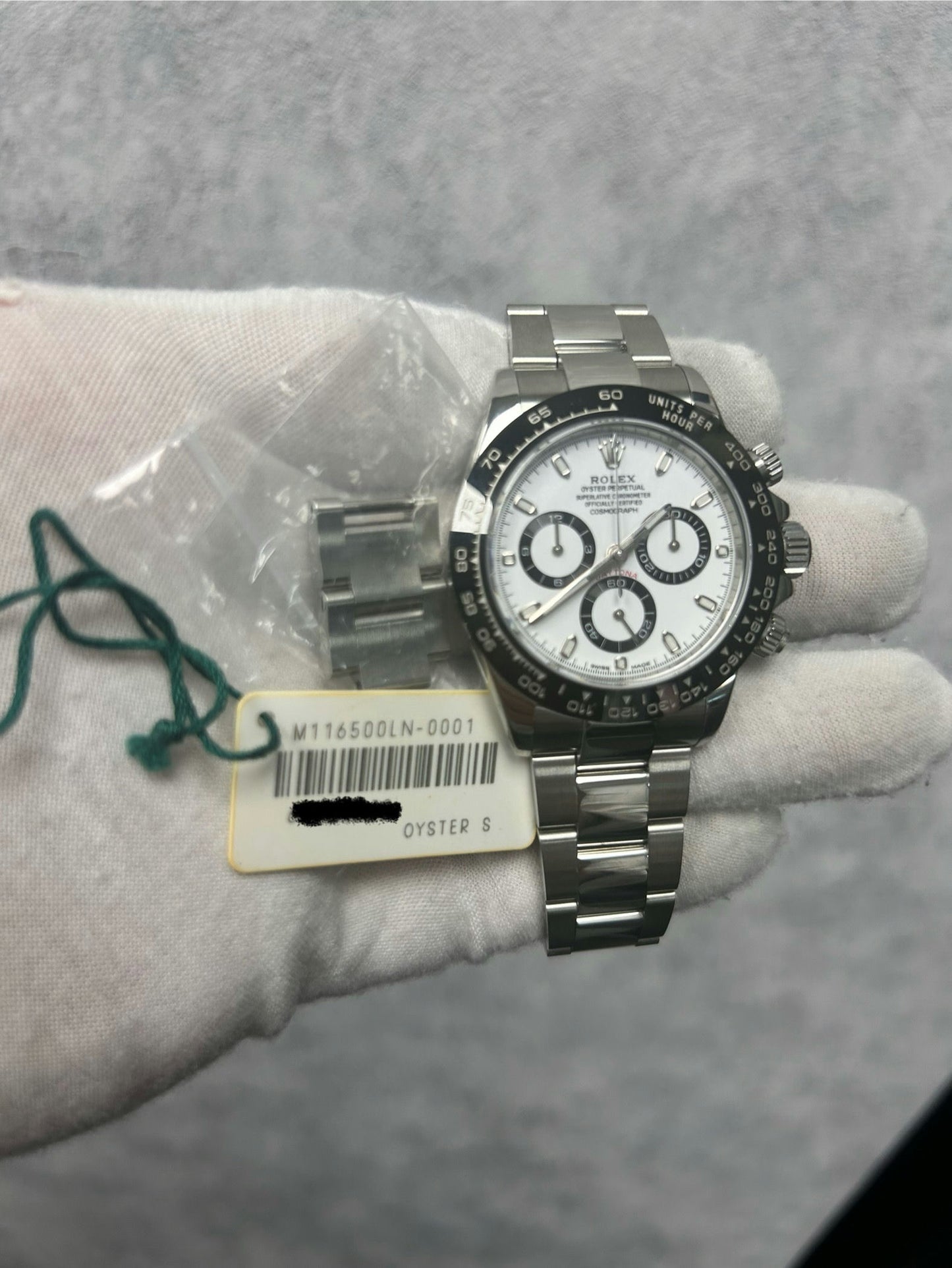 Rolex Daytona 116500LN with Card