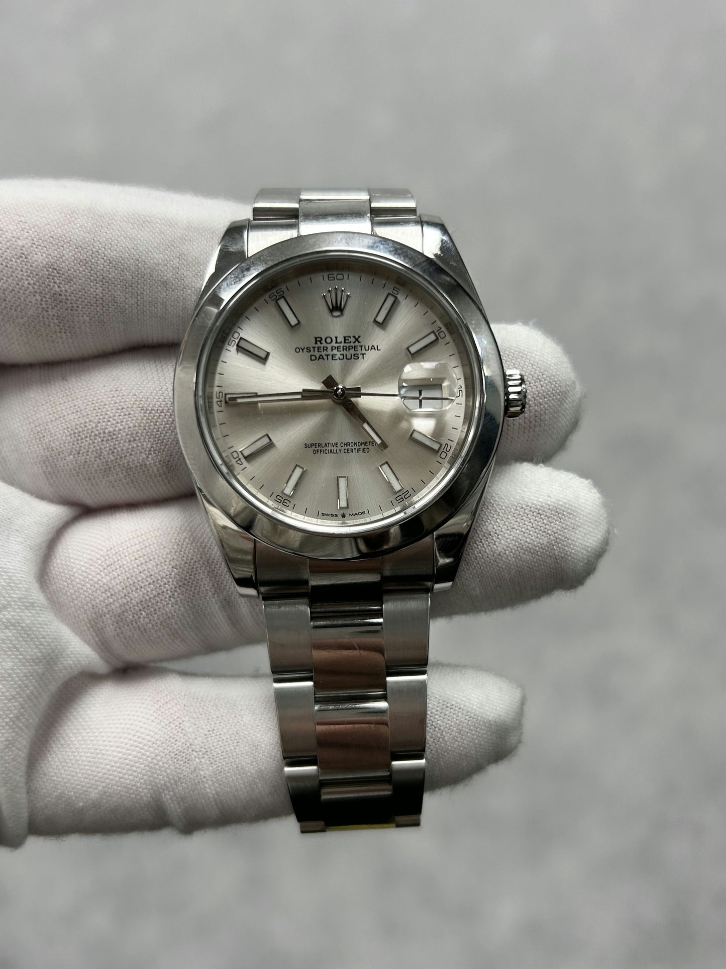 Rolex Oyster Perpetual 41 126300 with Card