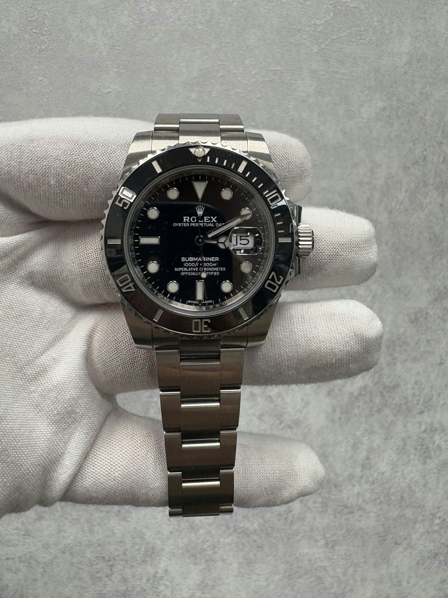 Rolex Submariner Date 116610LN with Card