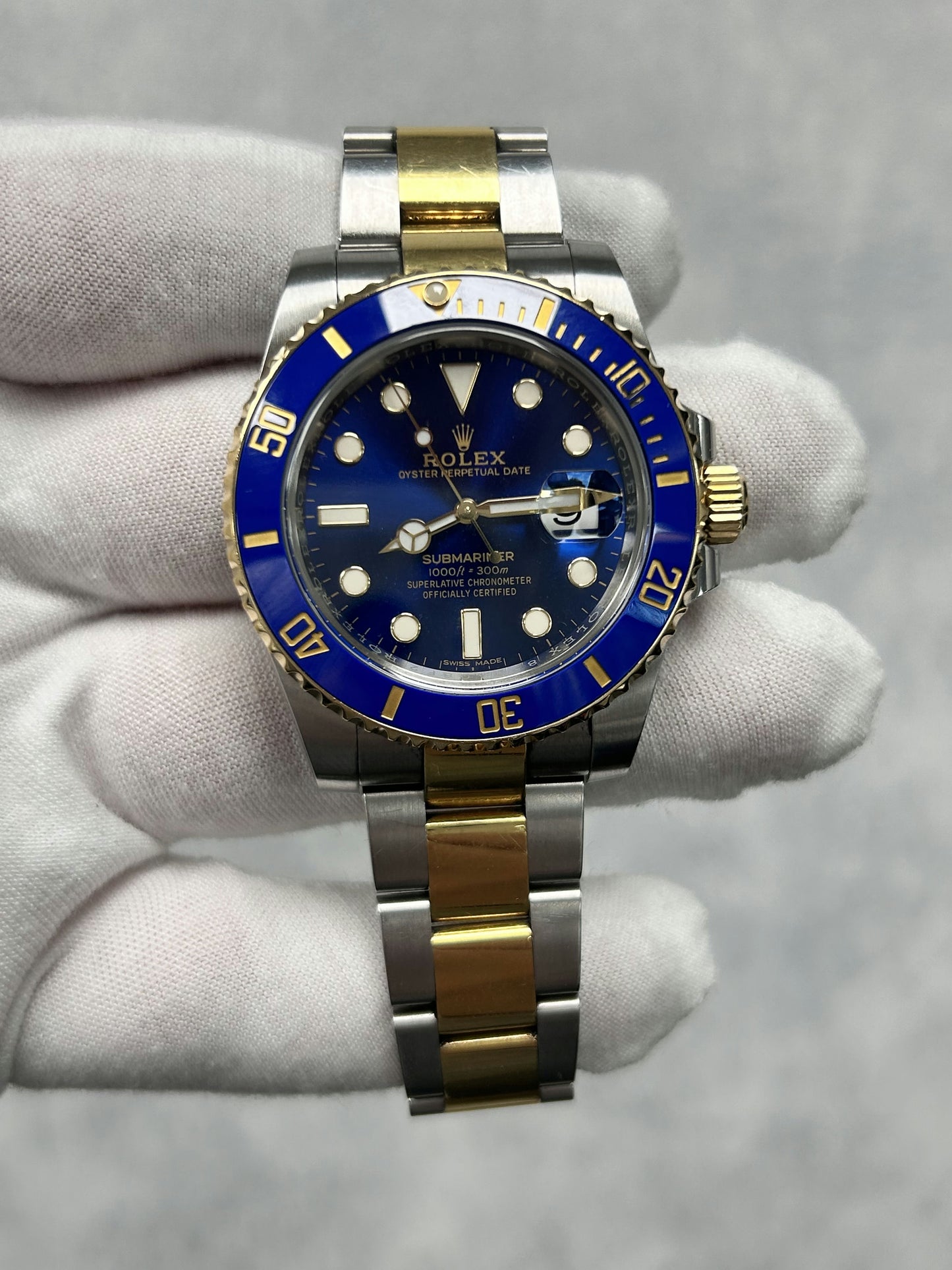 Rolex Submariner Date 116613LB with Card
