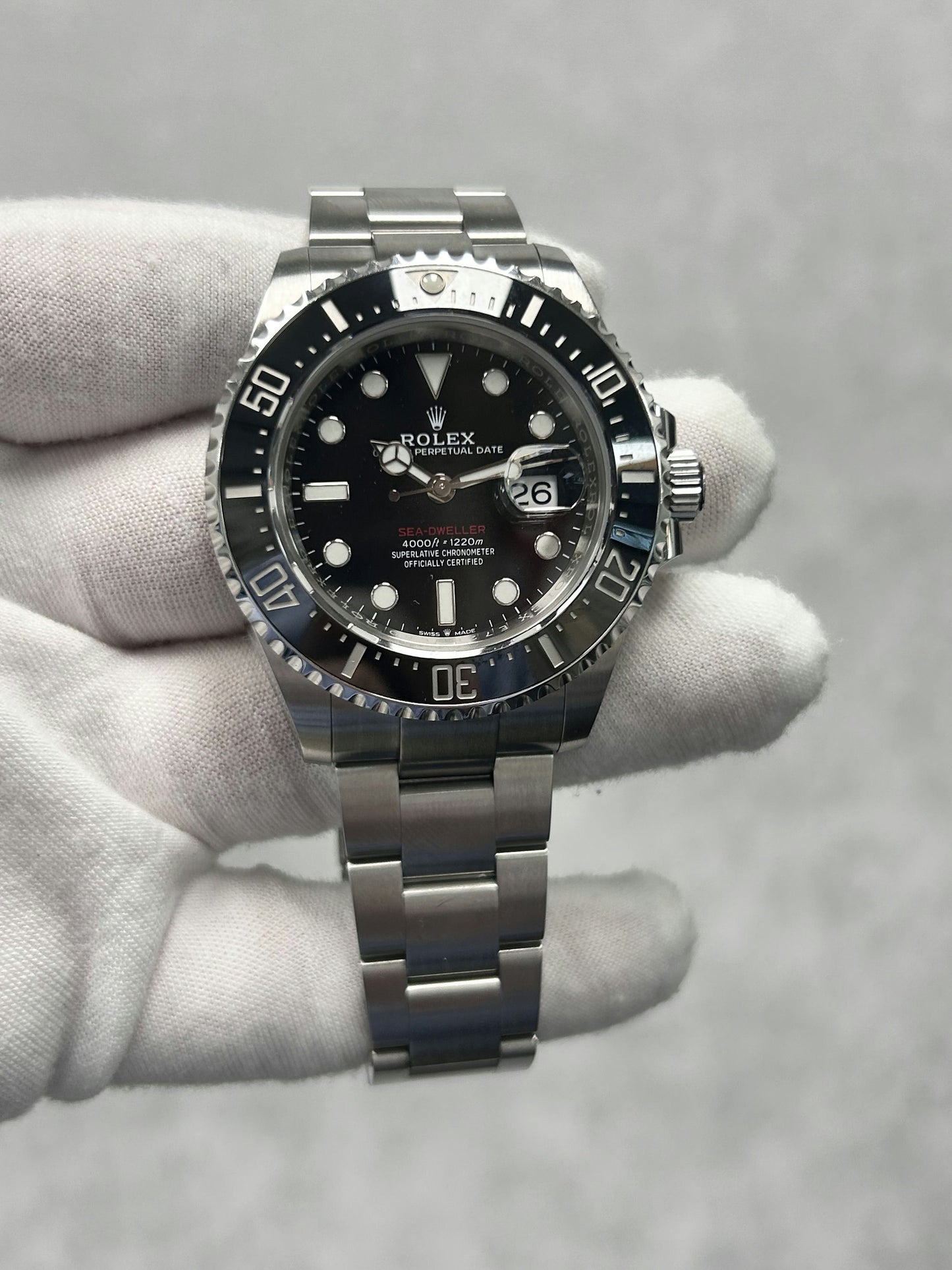 Rolex Sea-Dweller Deepsea 126660 with Card