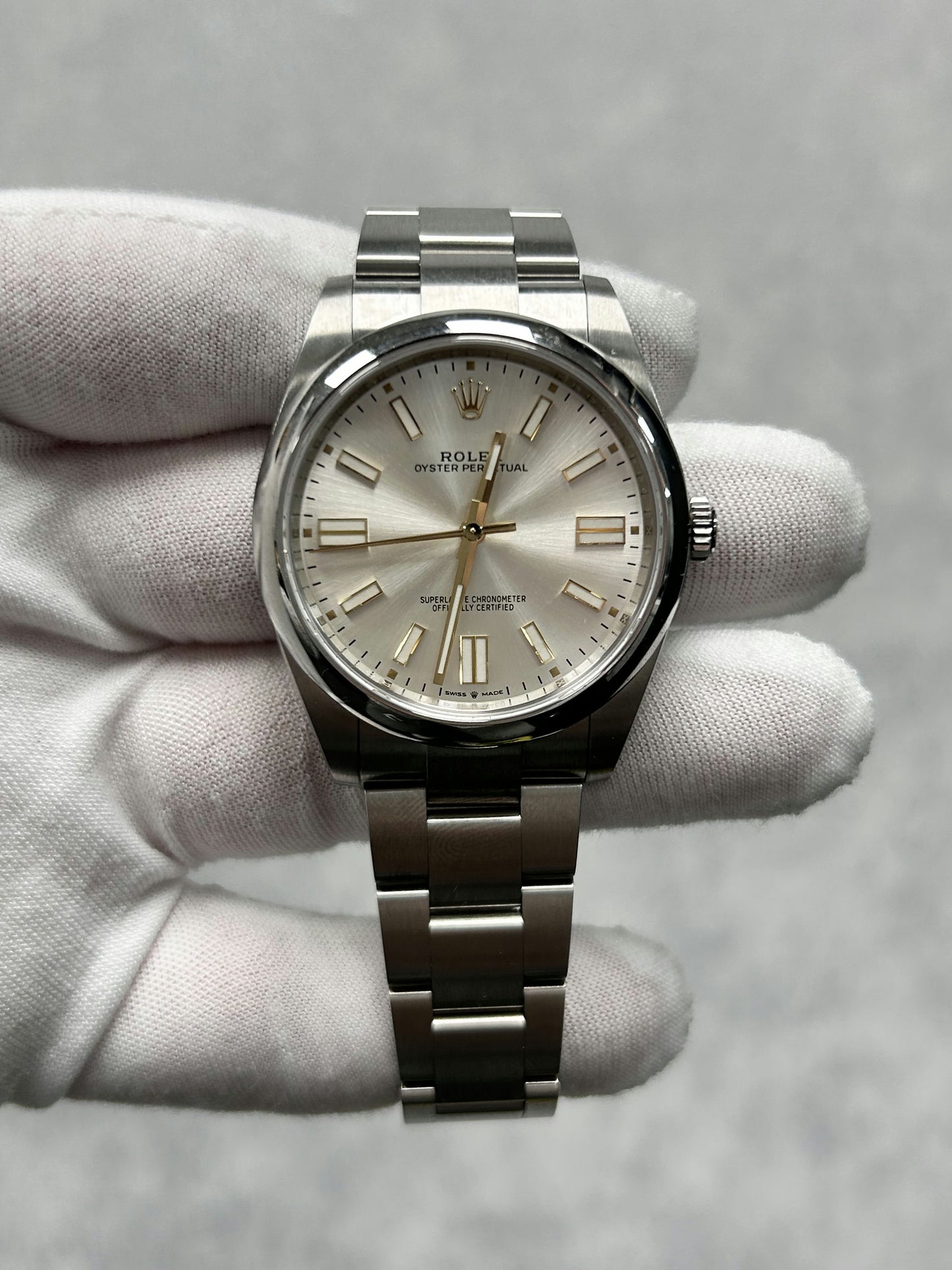 Rolex Oyster Perpetual 124300 with Card