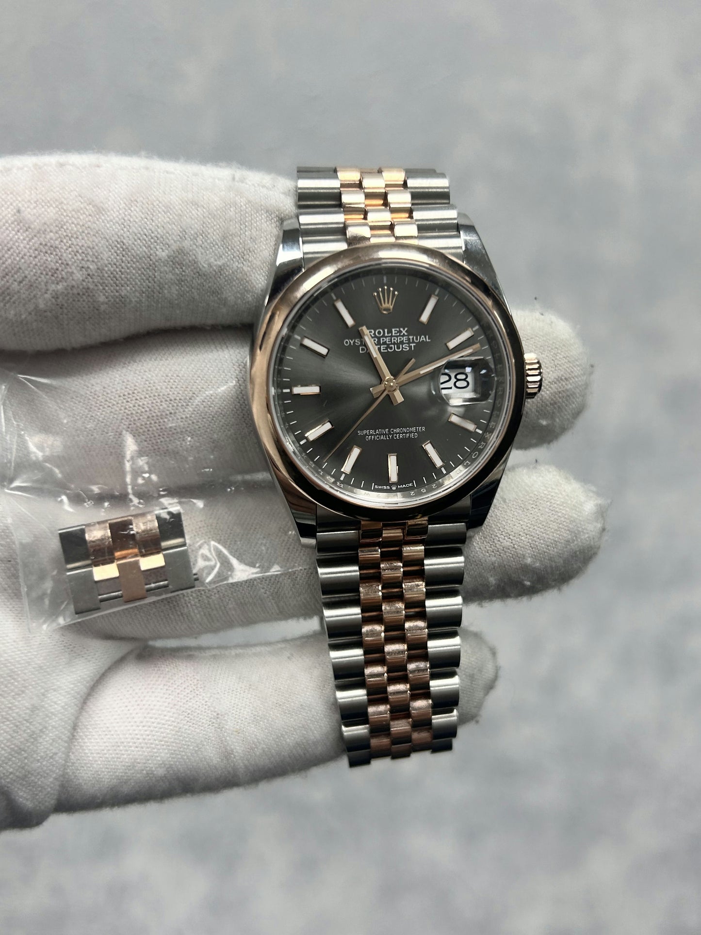 Rolex Datejust 126201 with Card