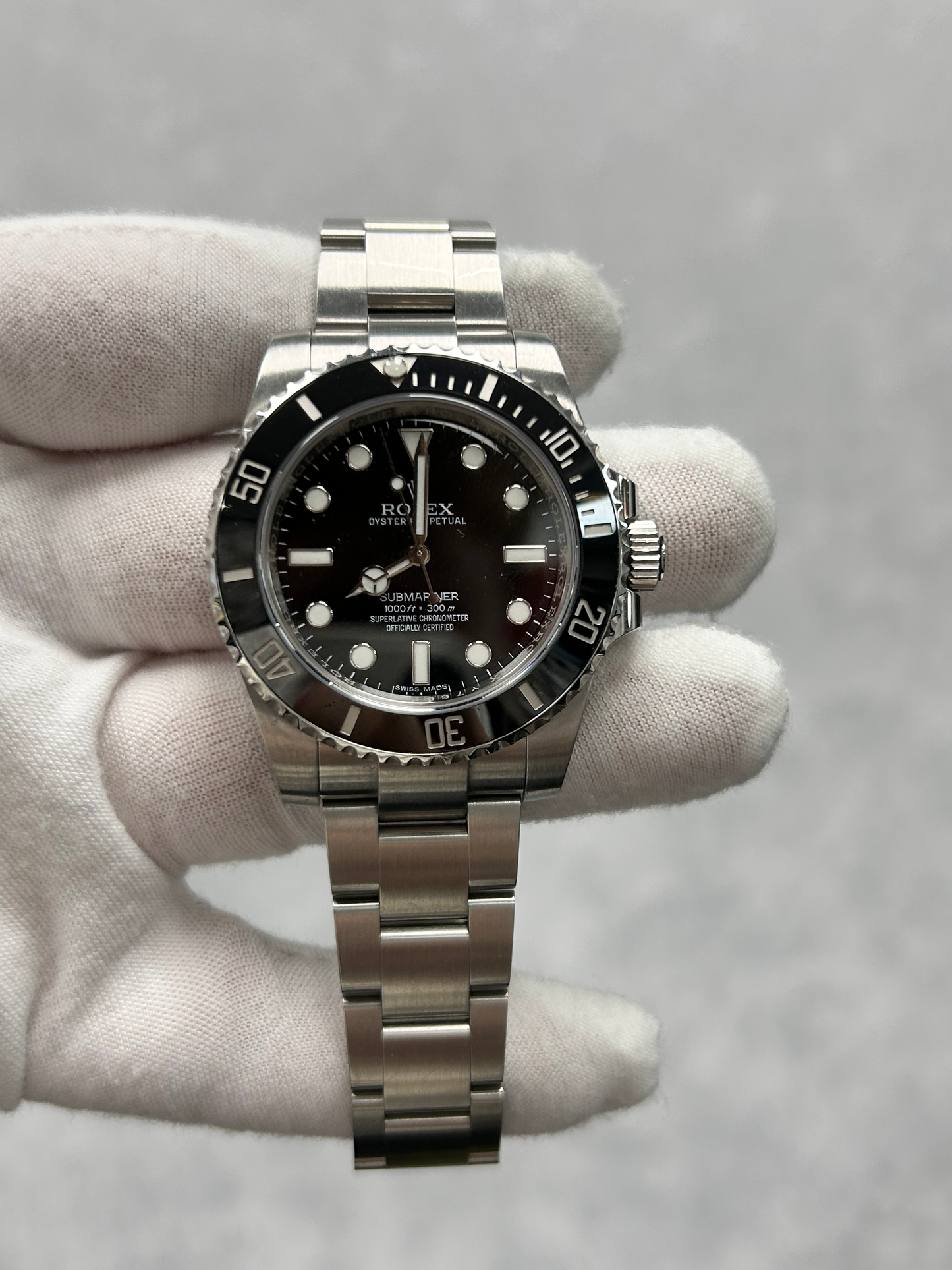 Rolex Submariner 114060 with Card
