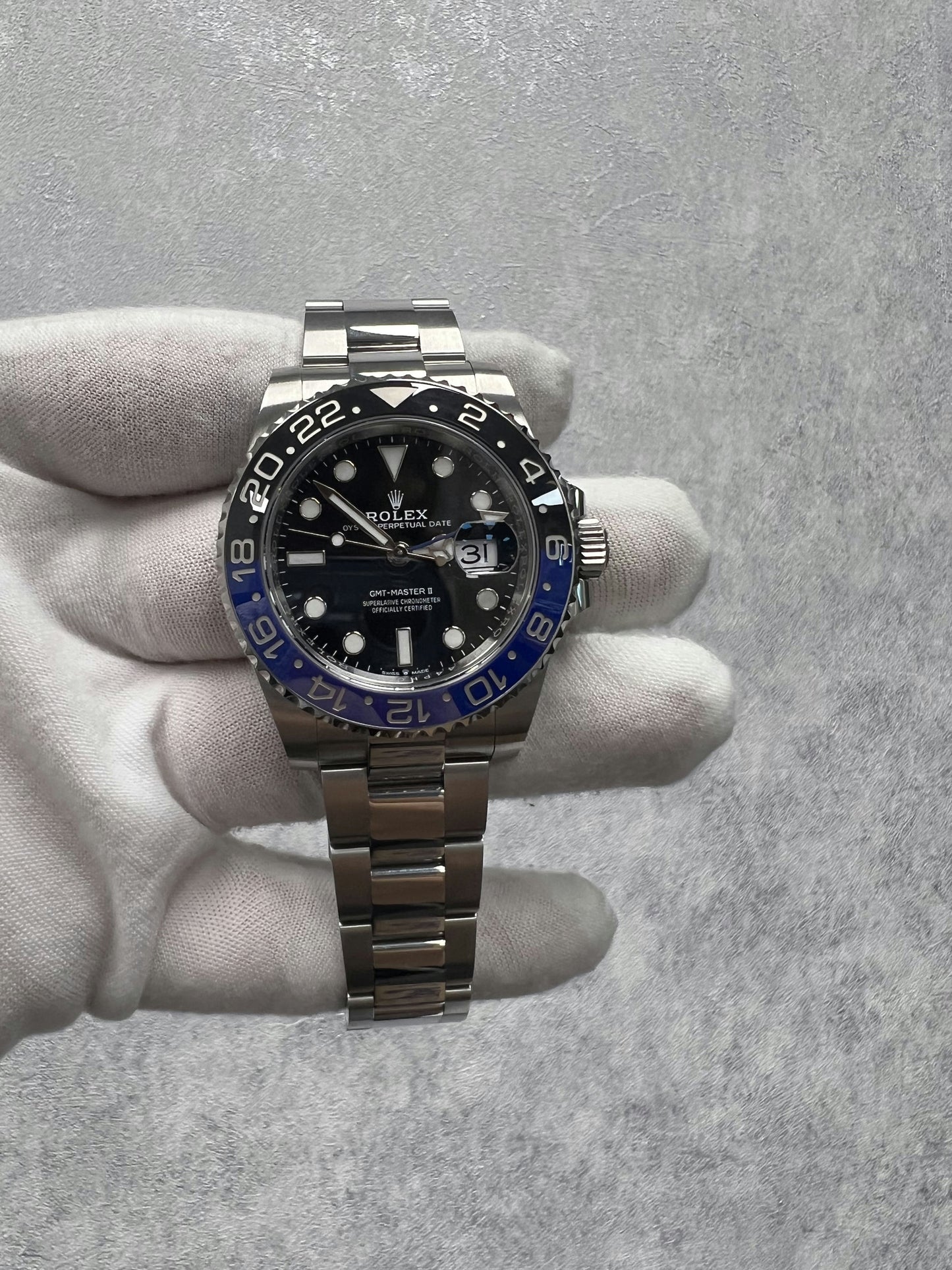 Rolex GMT-Master II 126710BLNR with Card