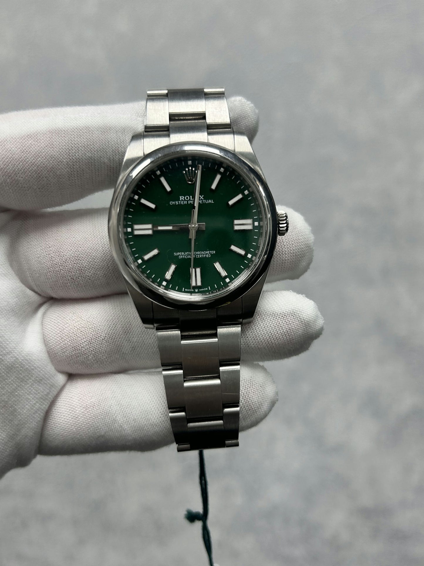 Rolex Oyster Perpetual 124300 with Card and White Tag