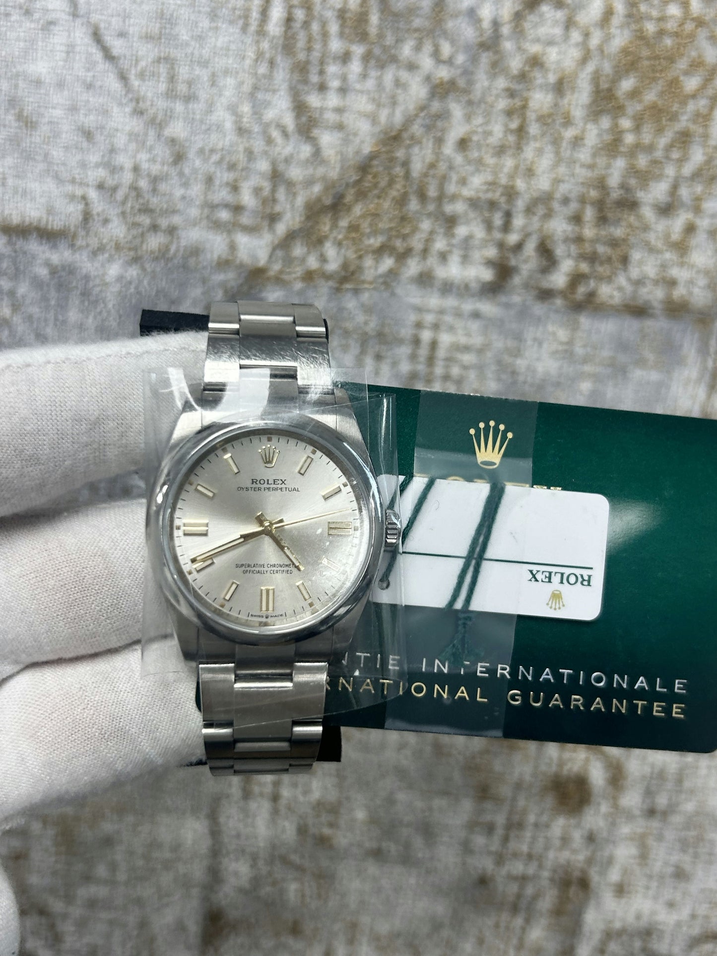 Rolex 12600 Oyster Perpetual with Card