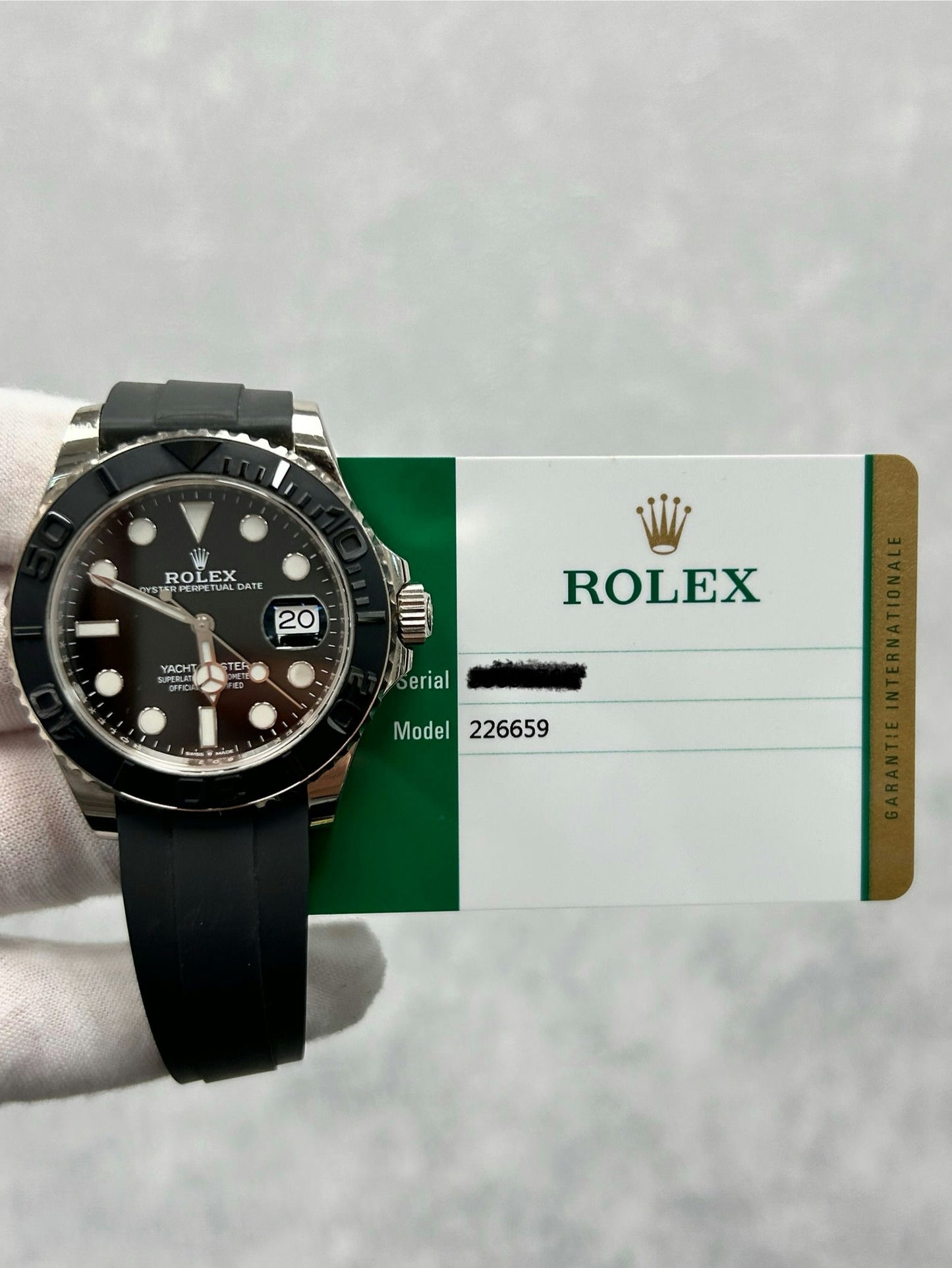 Rolex Yacht-Master 42 226659 with Card