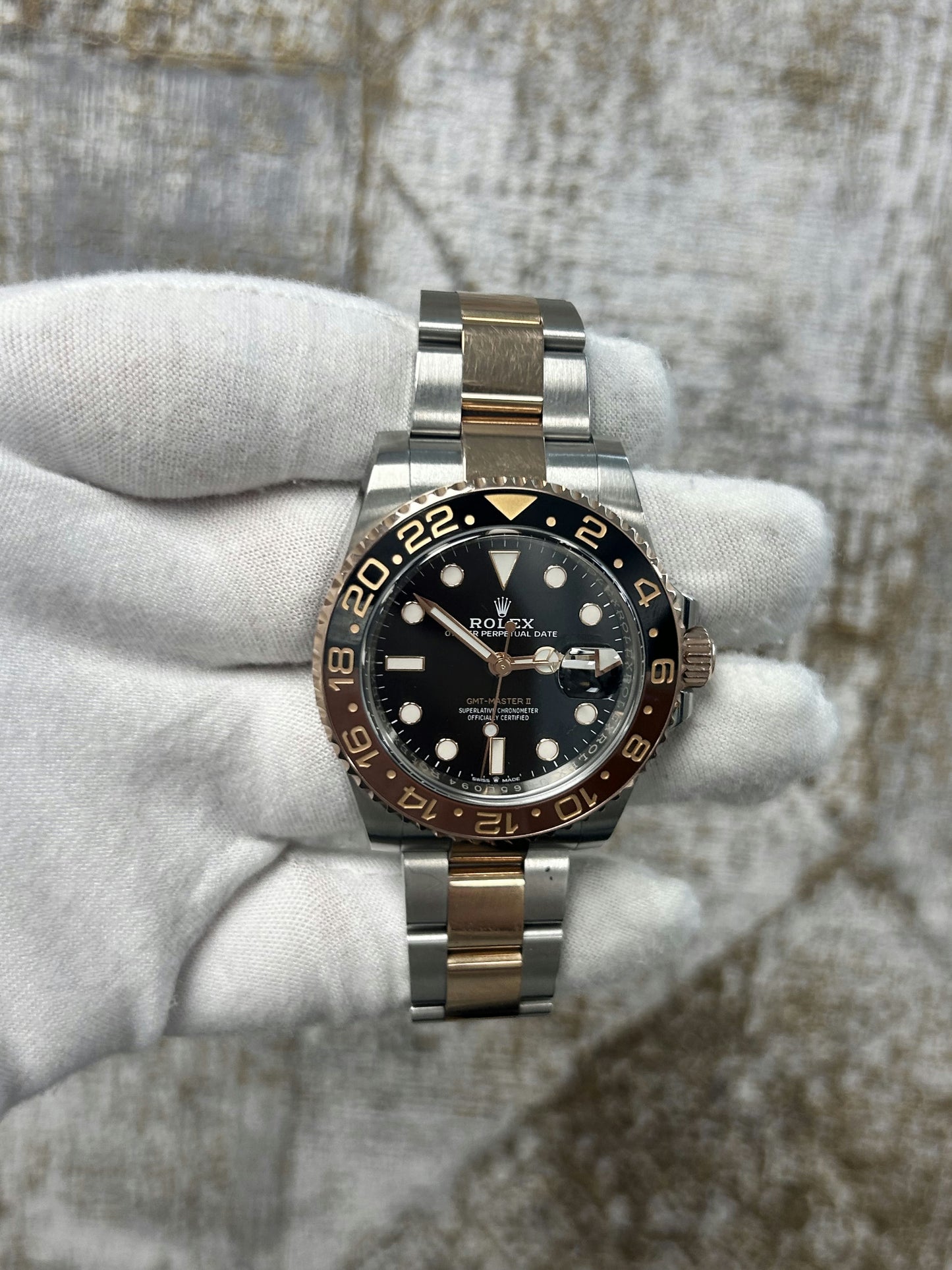 Rolex GMT-Master II 126711CHNR with Card