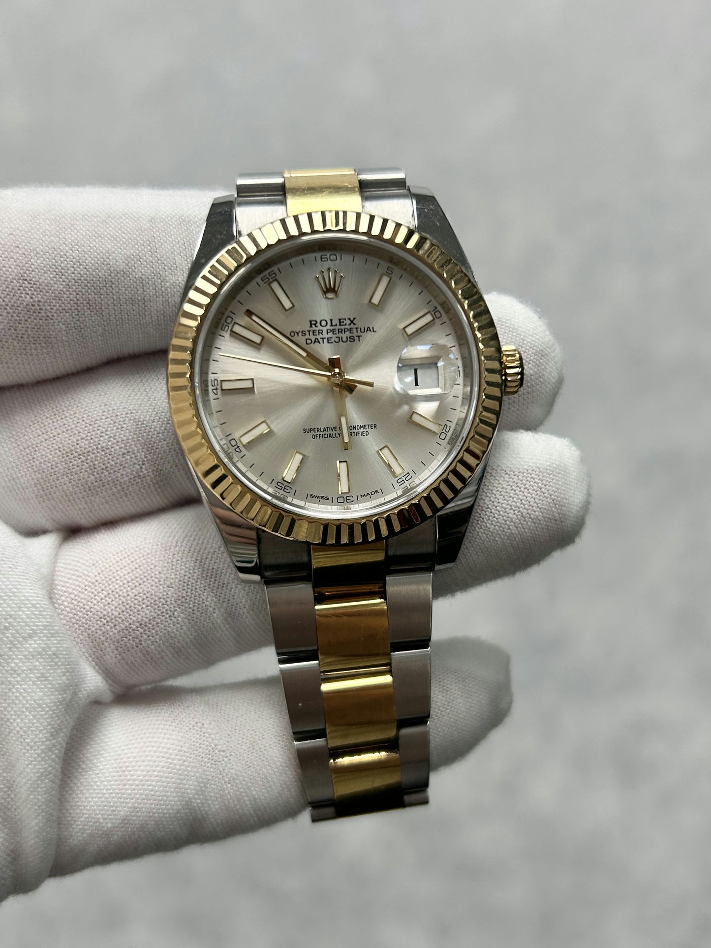 Rolex Datejust 41 126333 with Card