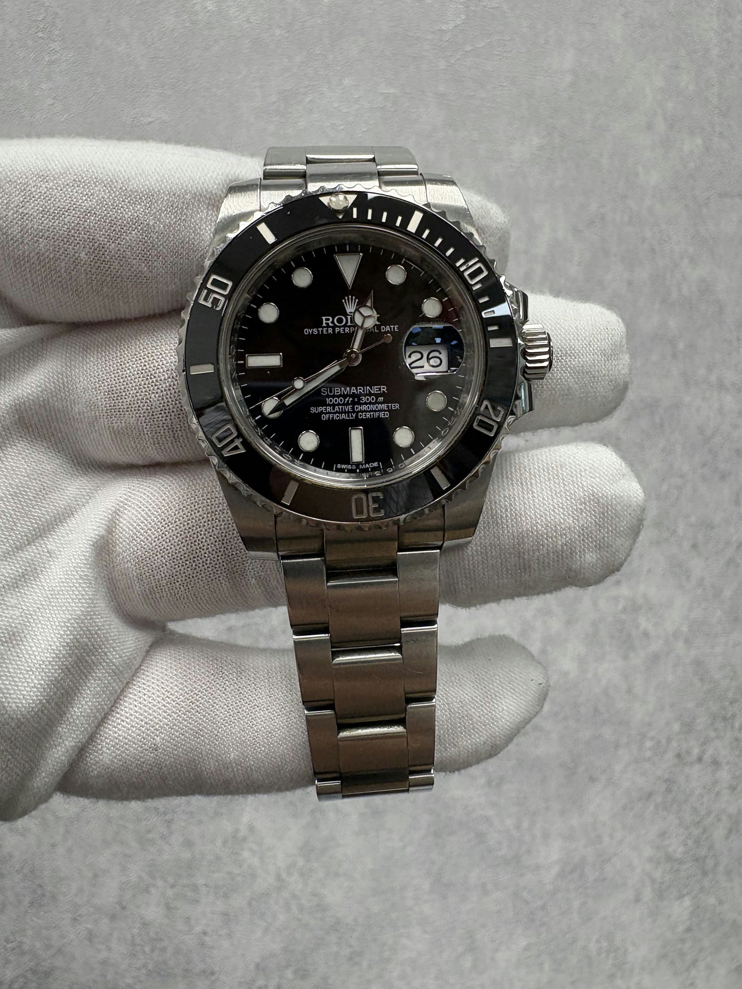 Rolex Submariner Date 116610LN with Card