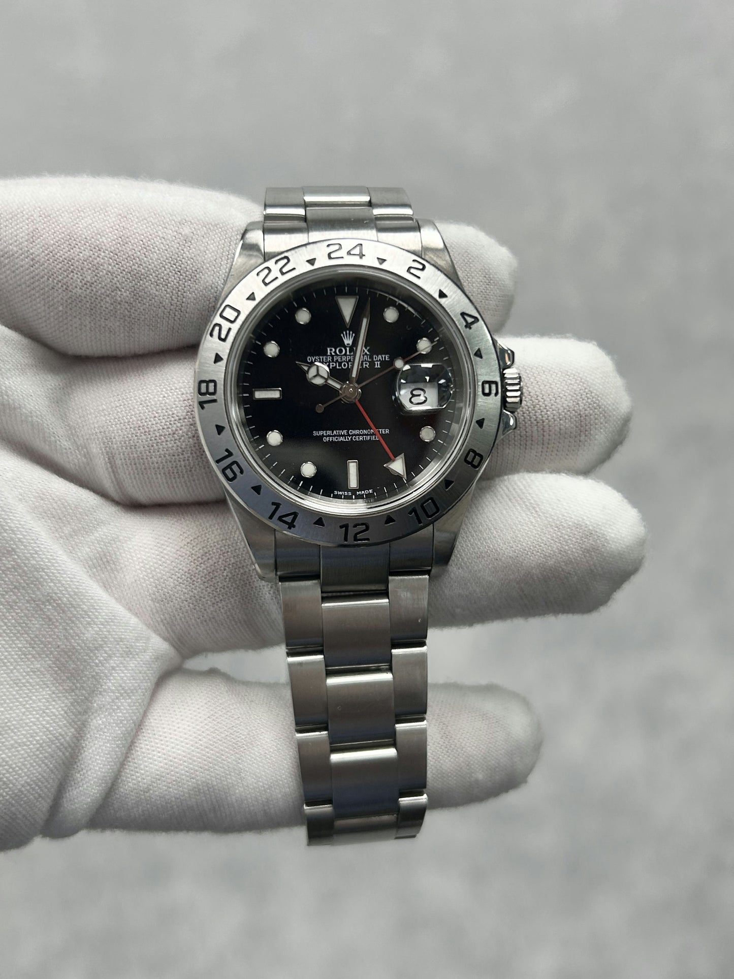 Rolex Explorer II 16570 with Card
