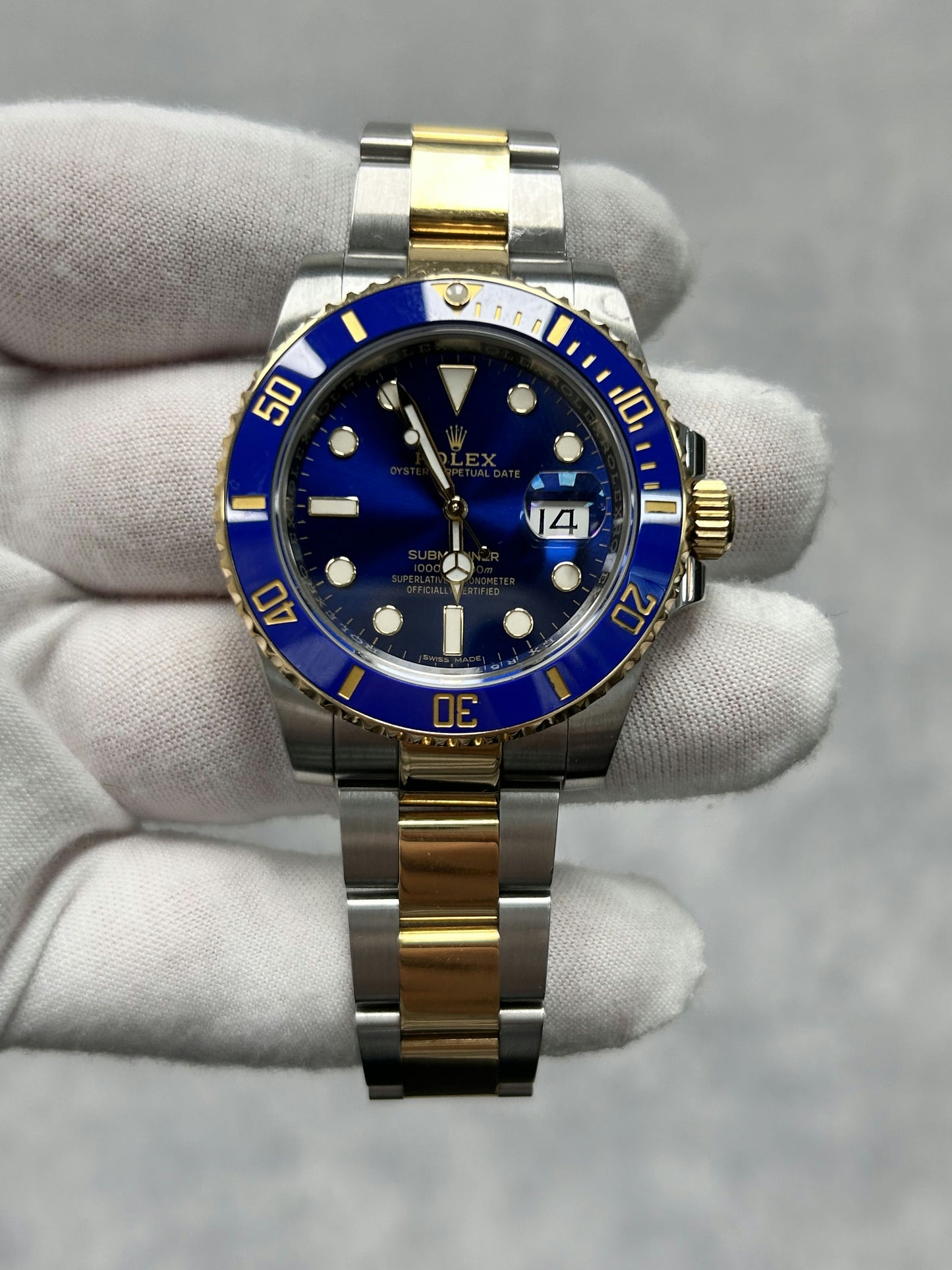 Rolex Submariner Date 116613LB with Card