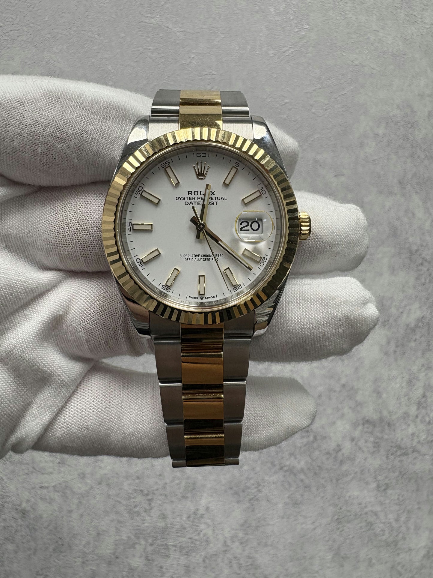 Rolex Datejust 41 126333 with Card