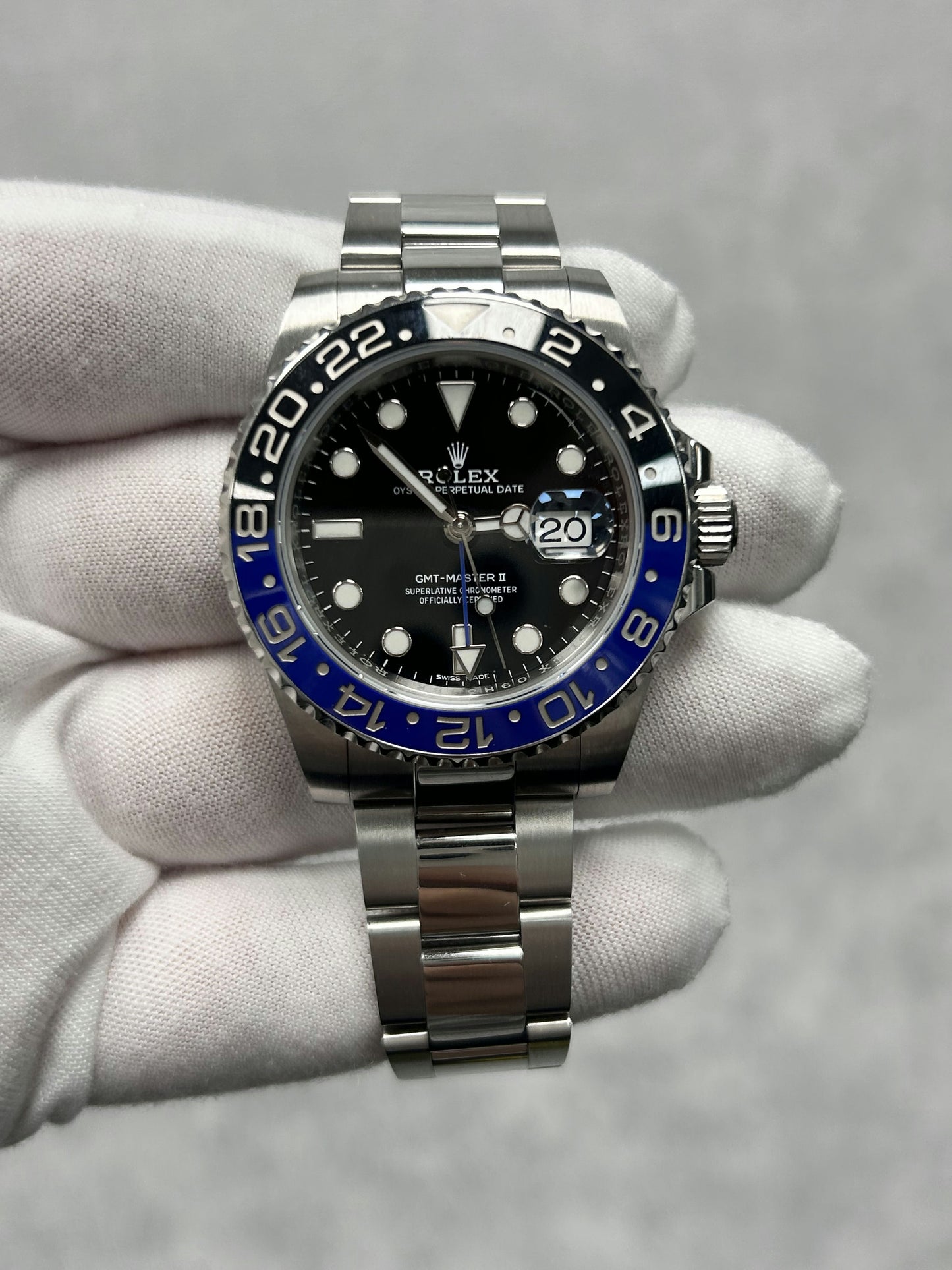Rolex GMT-Master II 116710BLNR with Card