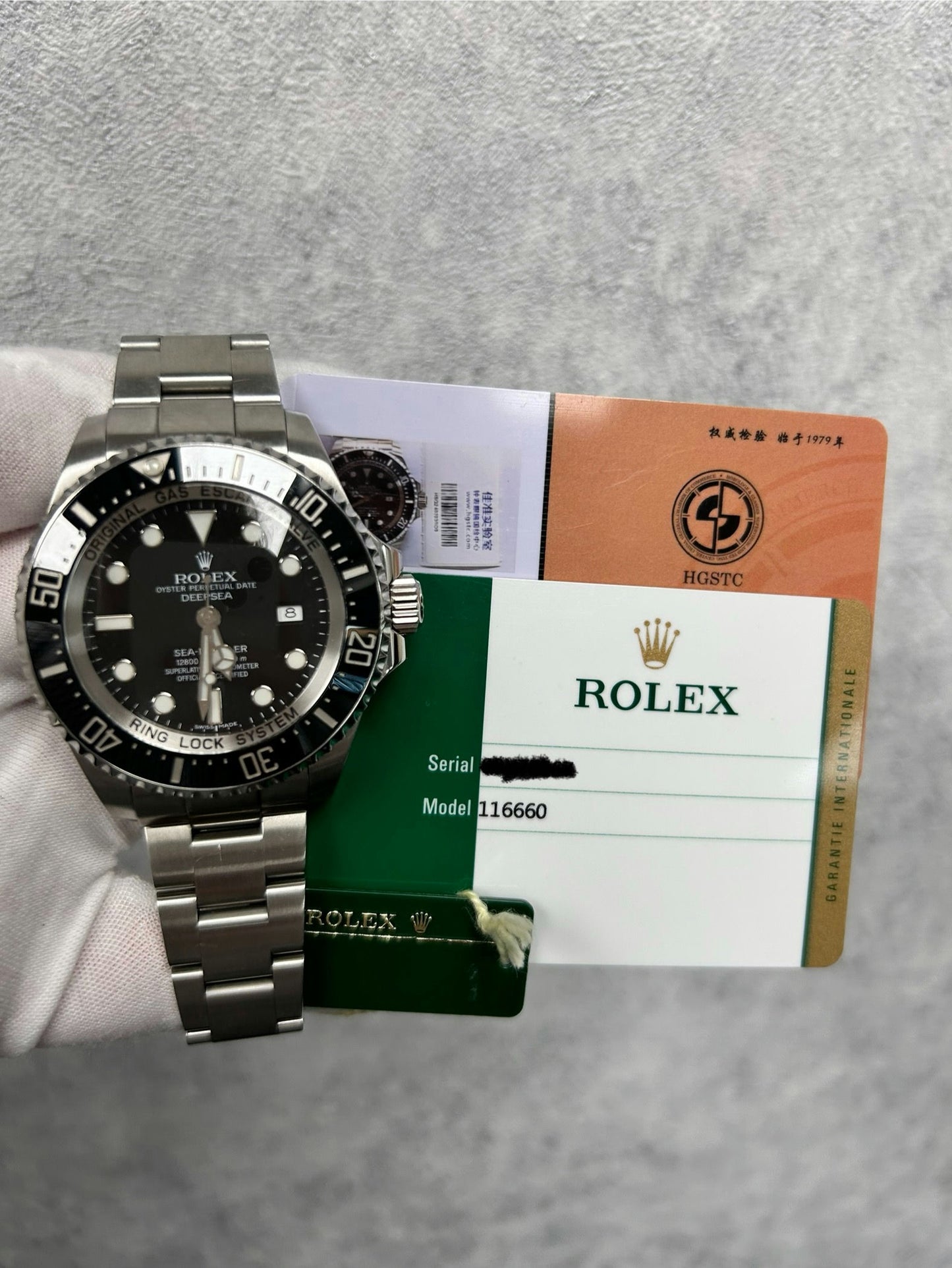 Rolex Sea-Dweller 116660 with Card
