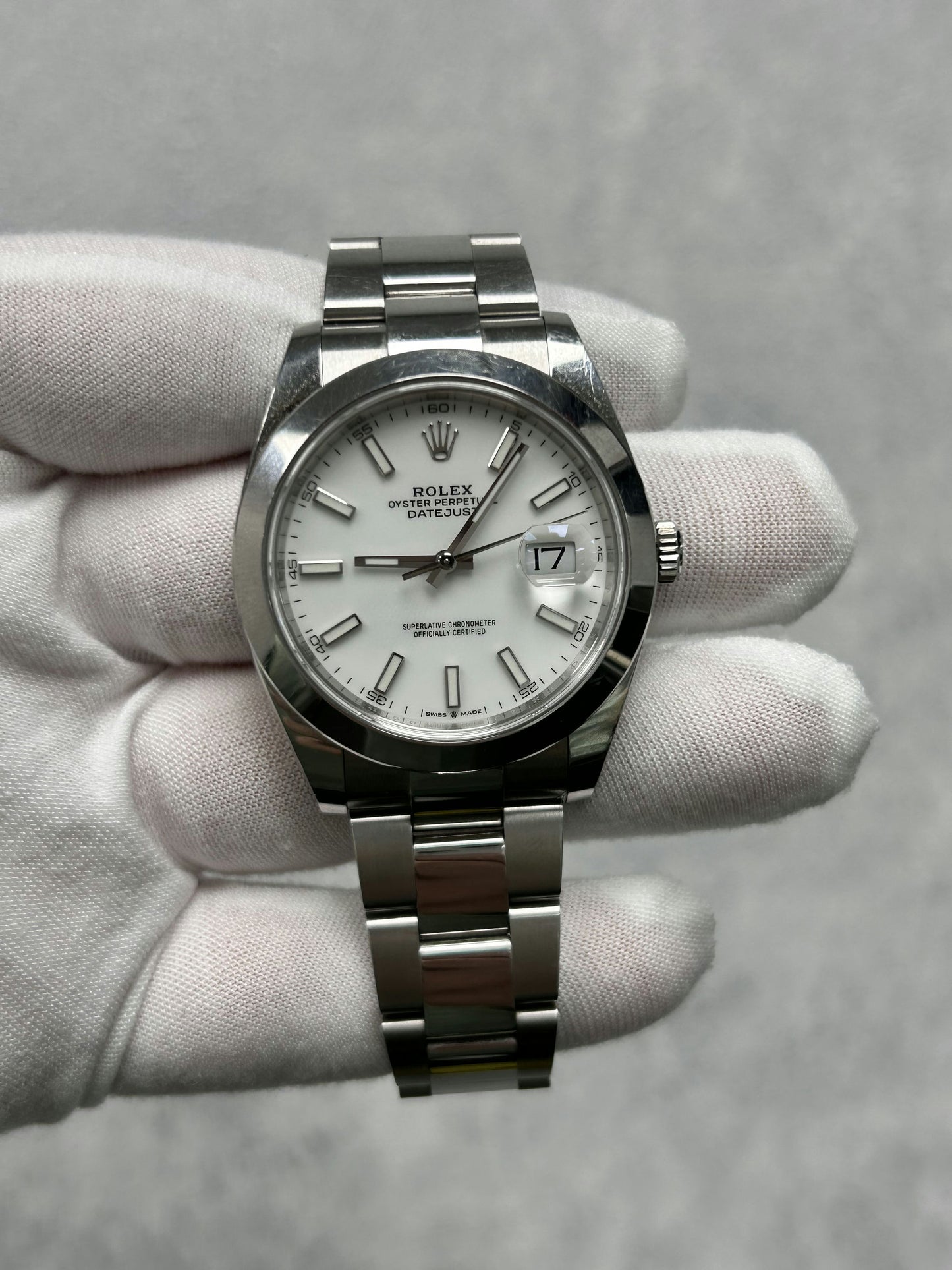 Rolex Datejust 41 126300 with Card