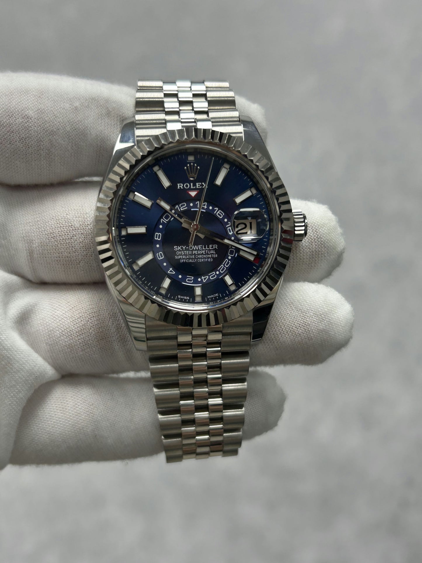 Rolex Sky-Dweller 326934 with Card