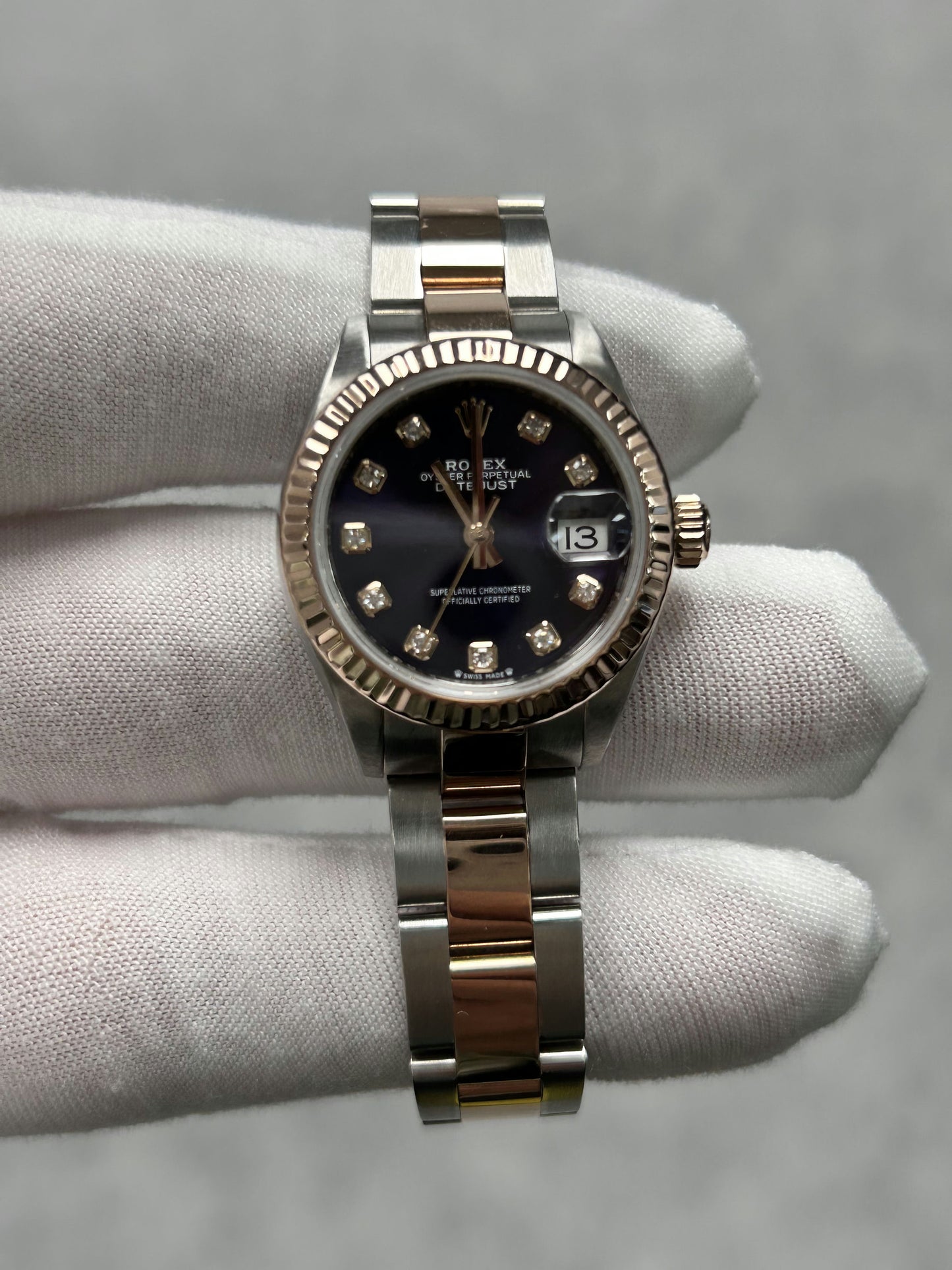 Rolex Lady-Datejust 279171G with Card