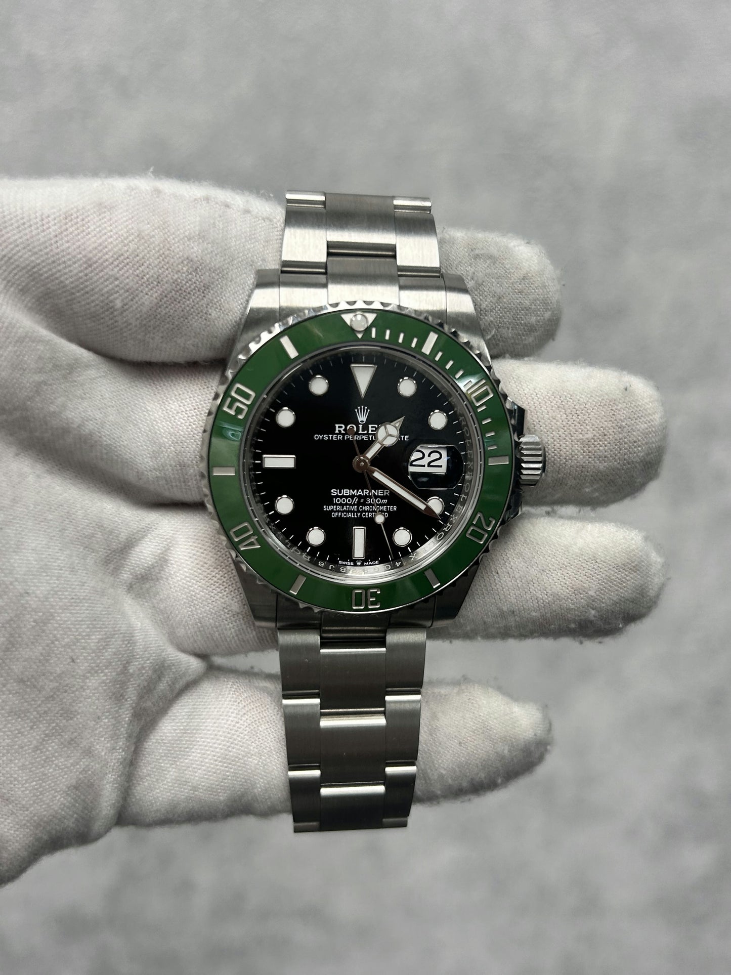 Rolex Submariner 126610LV with Card