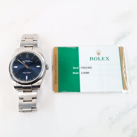 Rolex Oyster Perpetual 114300