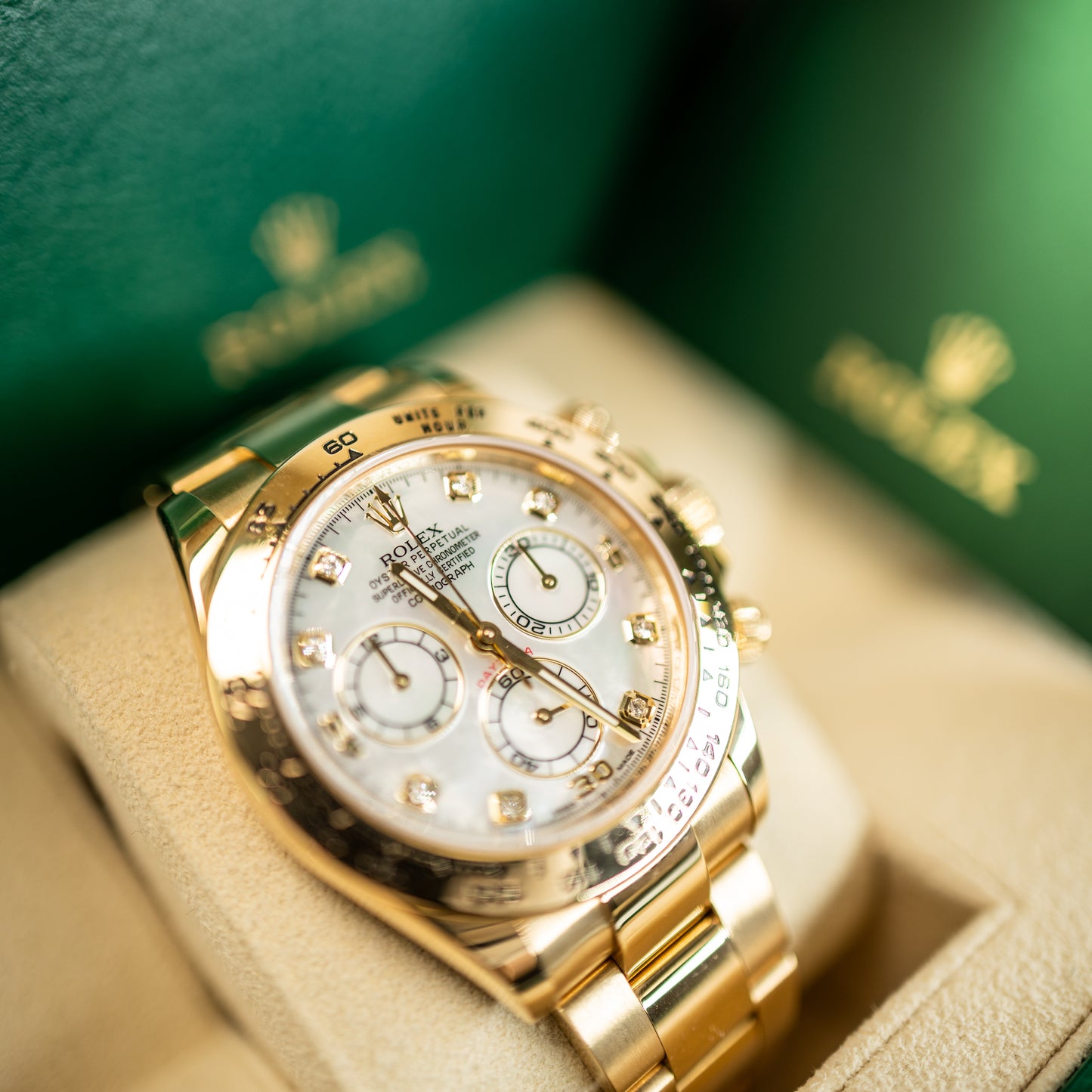 Rolex Daytona 116508NG Mother of Pear Dial Full Set