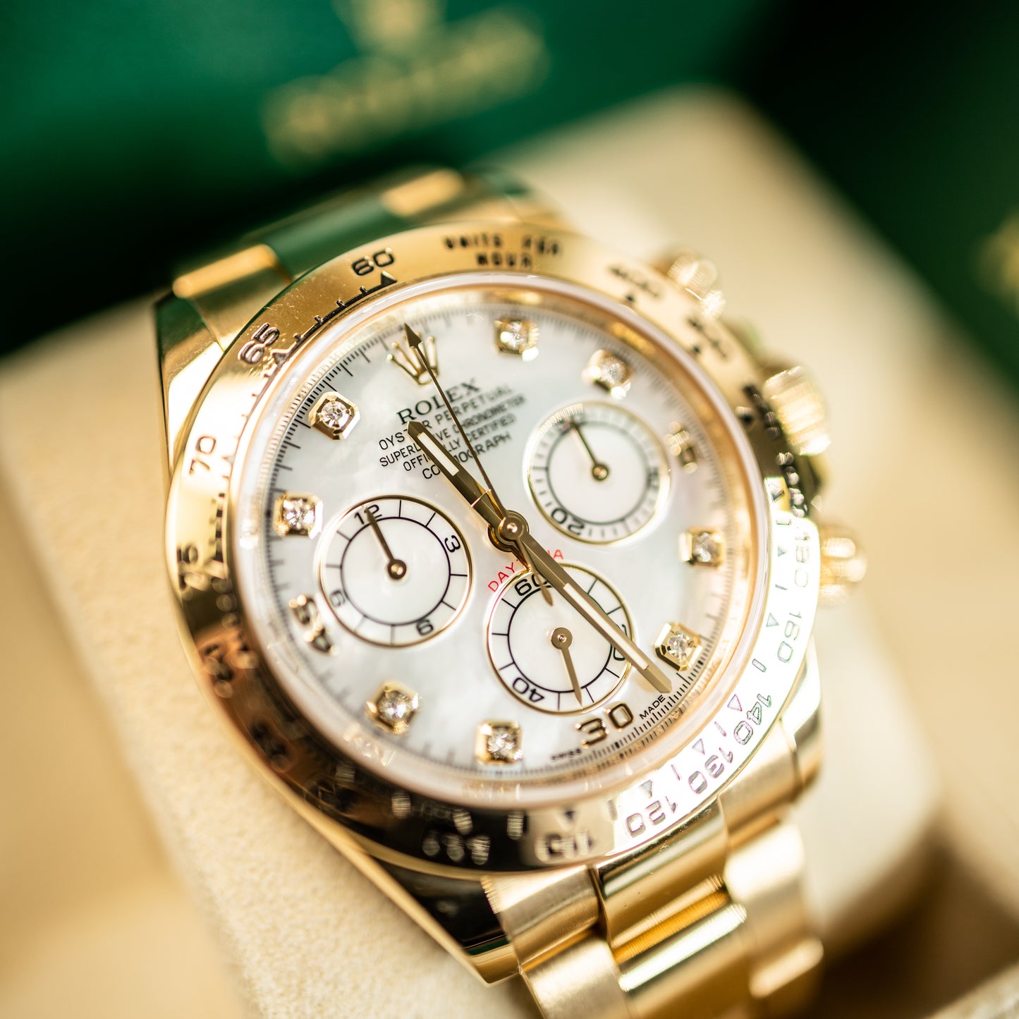 Rolex Daytona 116508NG Mother of Pear Dial Full Set