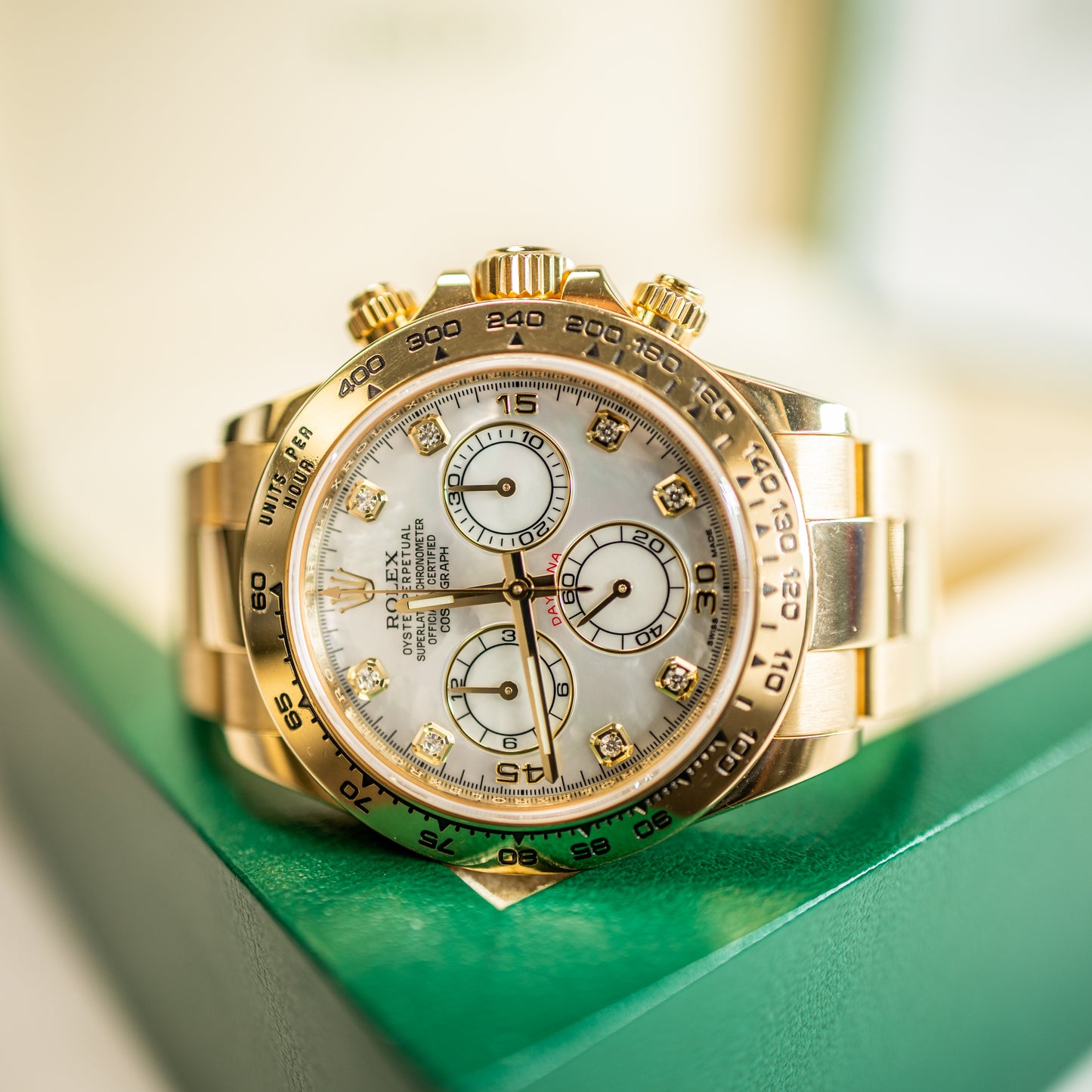 Rolex Daytona 116508NG Mother of Pear Dial Full Set