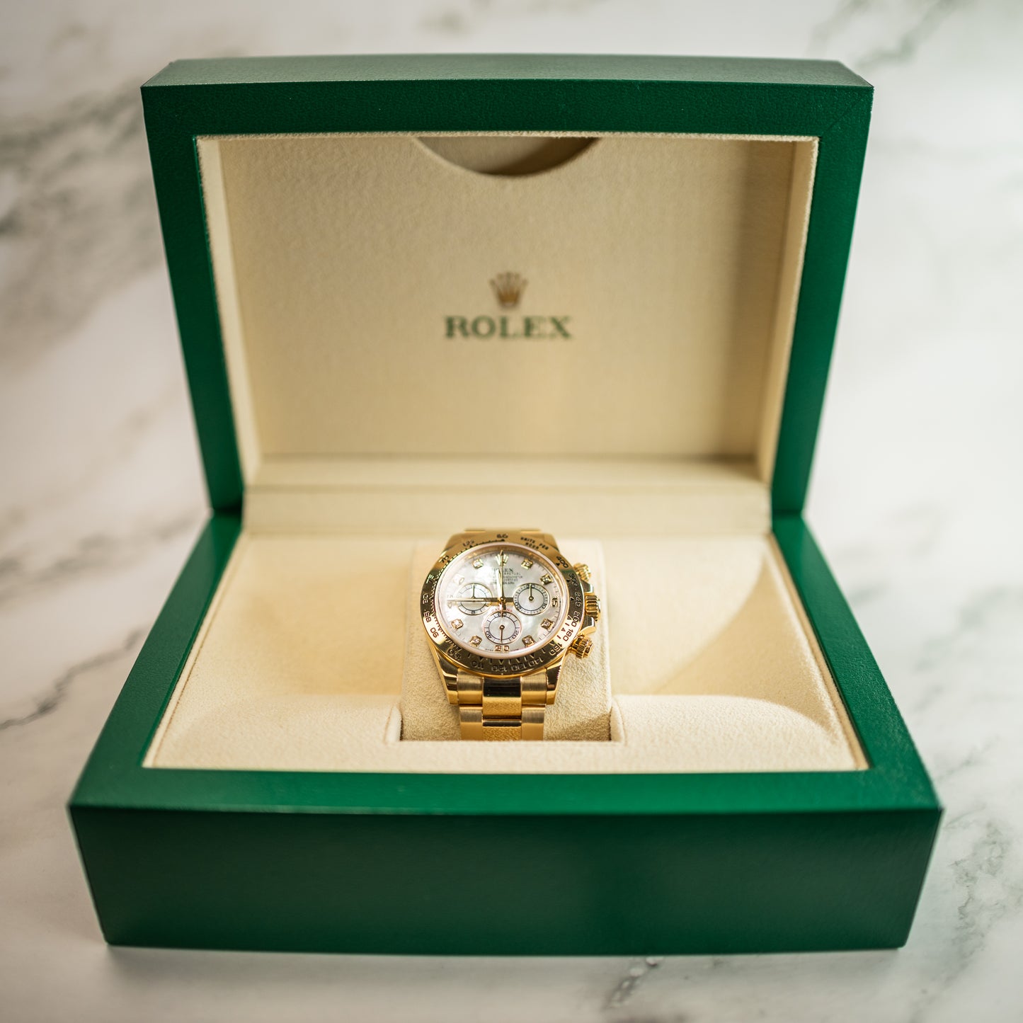 Rolex Daytona 116508NG Mother of Pear Dial Full Set