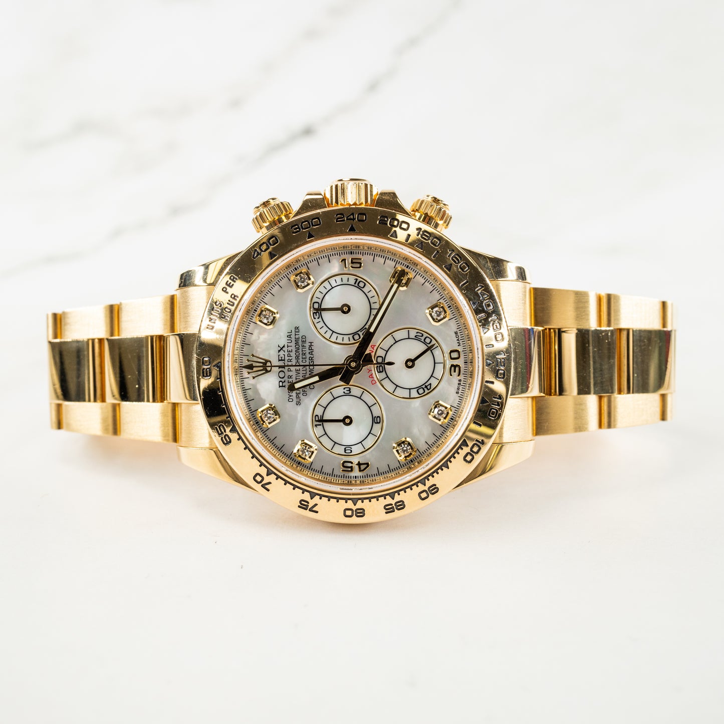 Rolex Daytona 116508NG Mother of Pear Dial Full Set