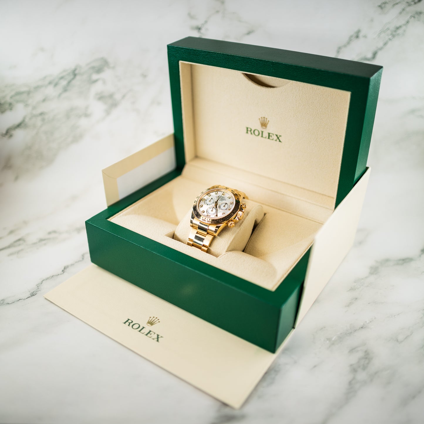 Rolex Daytona 116508NG Mother of Pear Dial Full Set