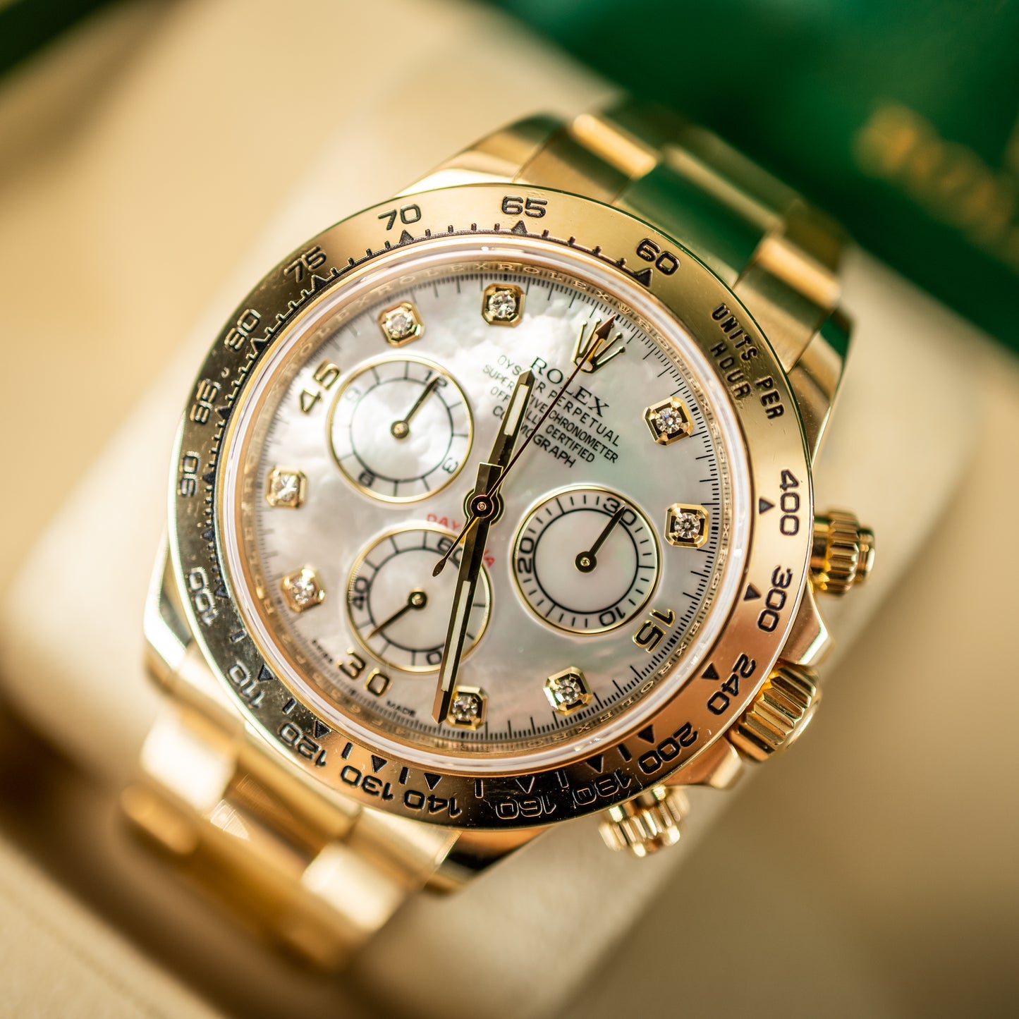 Rolex Daytona 116508NG Mother of Pear Dial Full Set