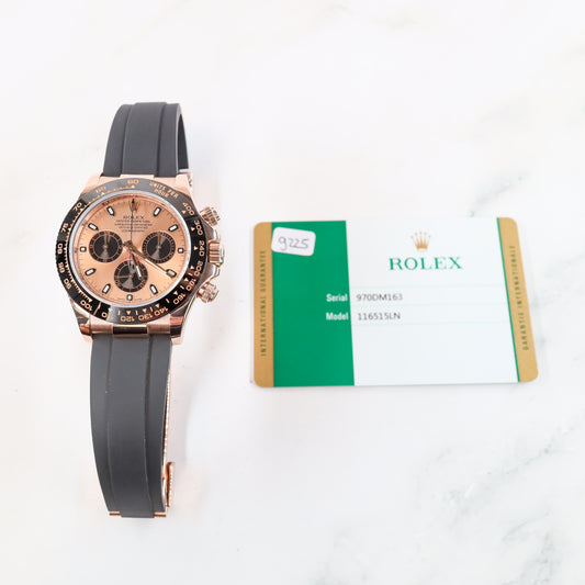 Rolex Daytona 116515LN with Card