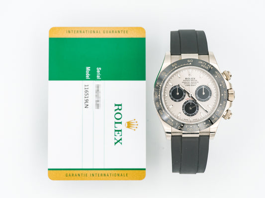 Rolex Daytona 116519LN with Card