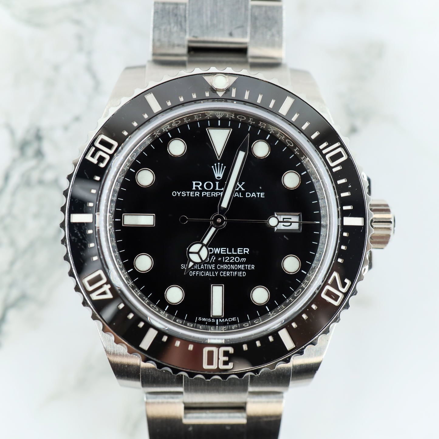 Rolex Sea Dweller 116600 with Card