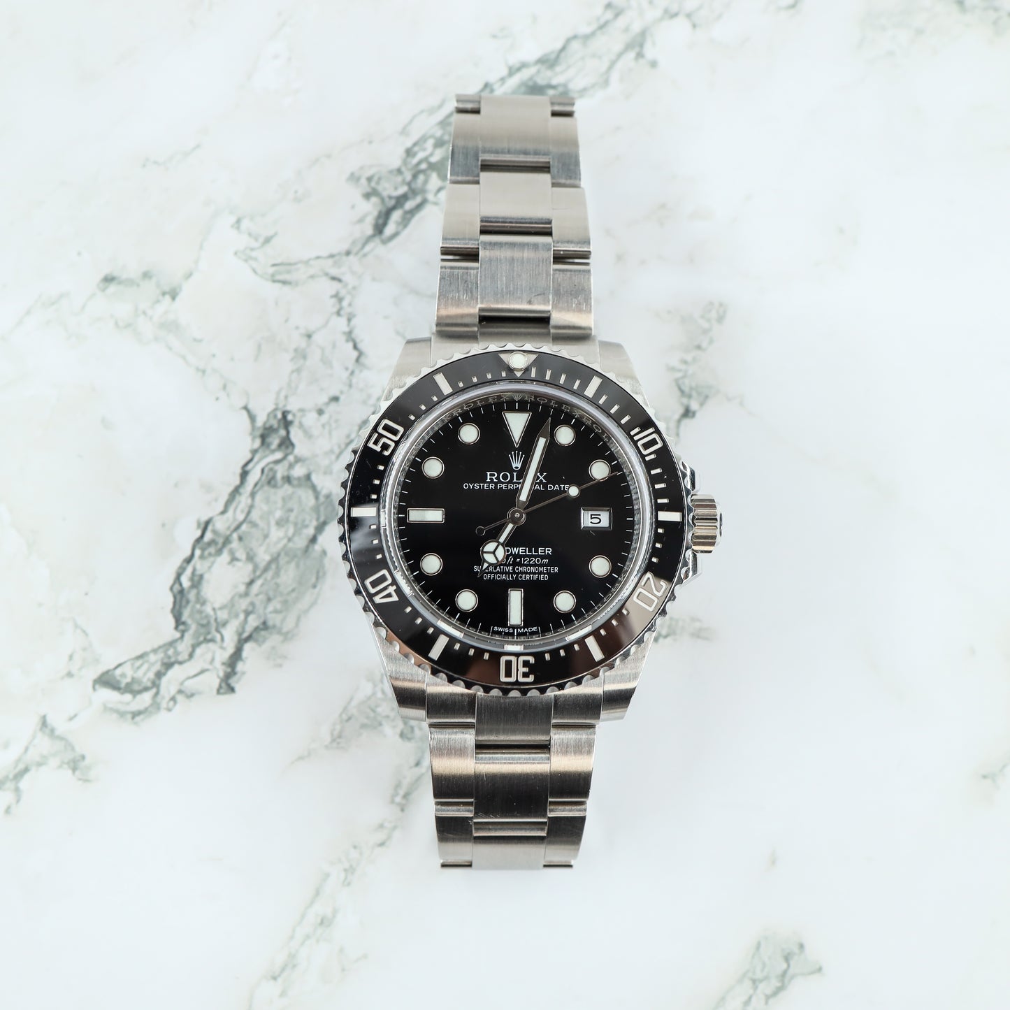 Rolex Sea Dweller 116600 with Card