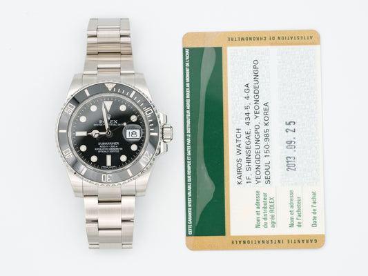 Rolex Submariner 116610LN with Card