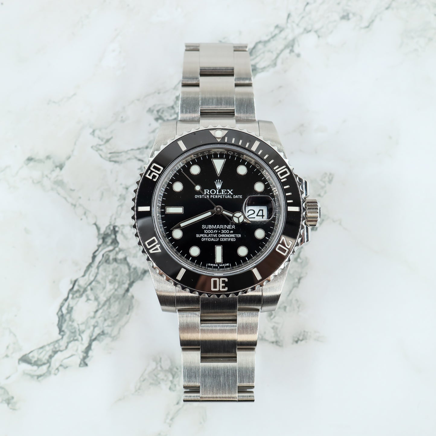 Rolex Submariner 116610LN with Card