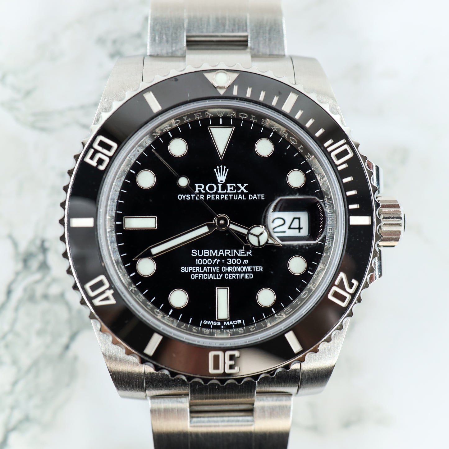 Rolex Submariner 116610LN with Card