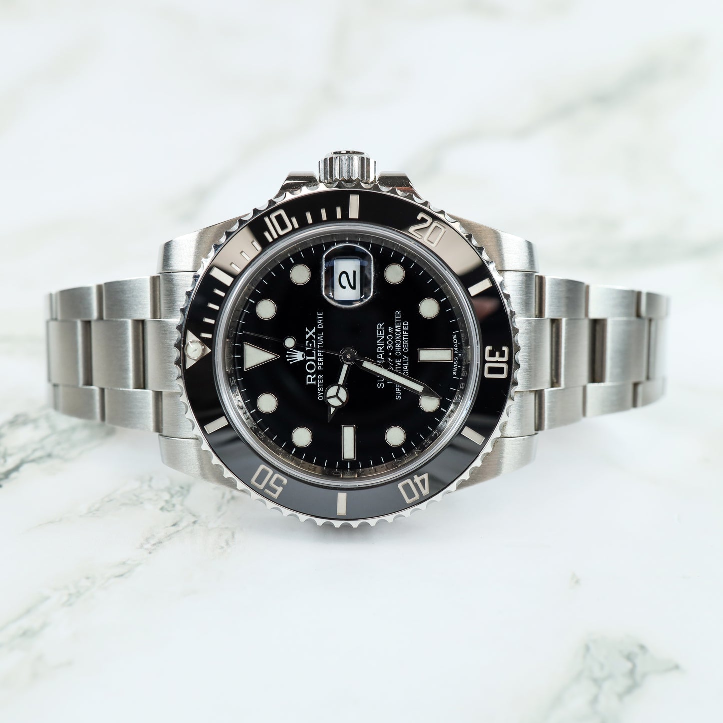 Rolex Submariner 116610LN with Card