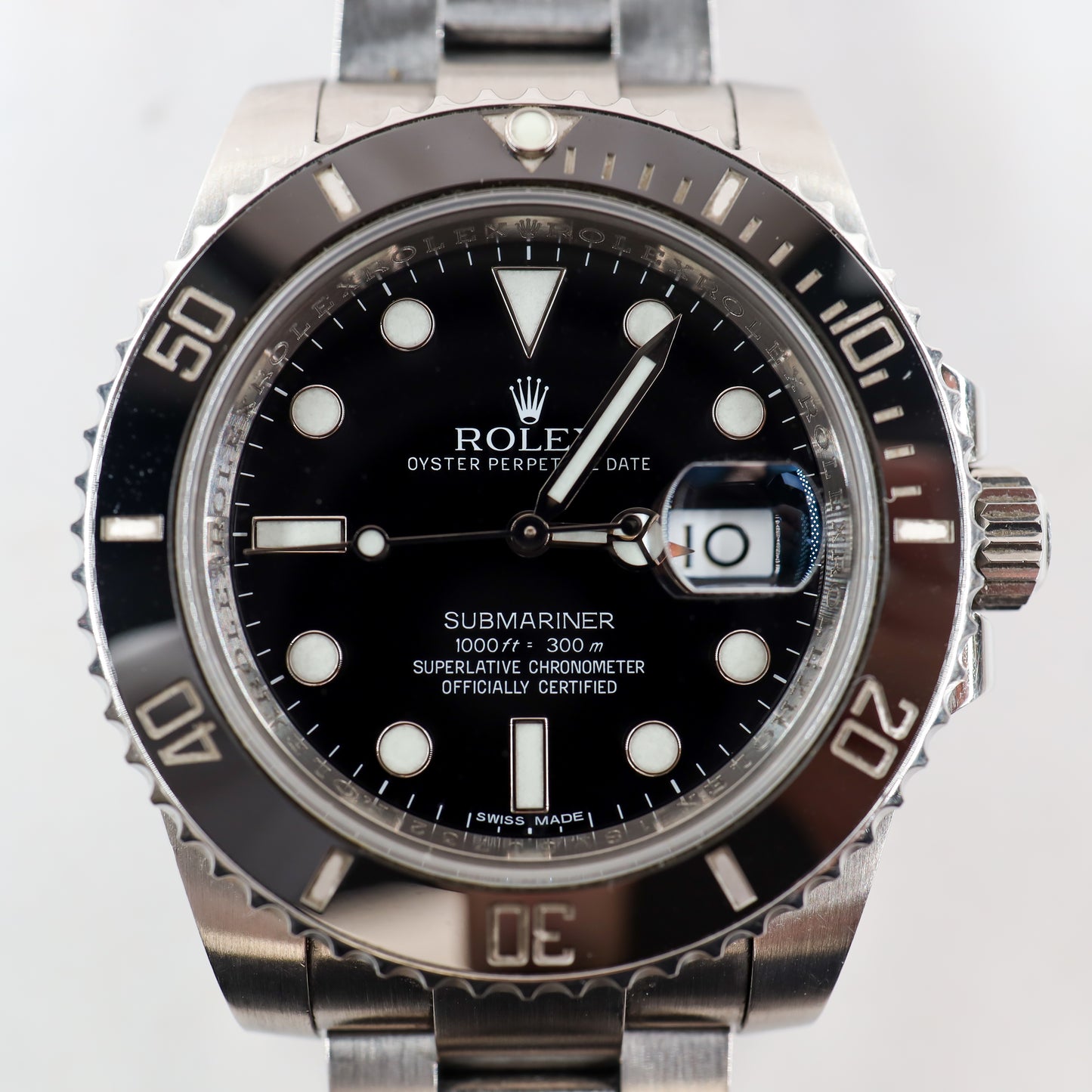 Rolex Submariner 116610LN with Card