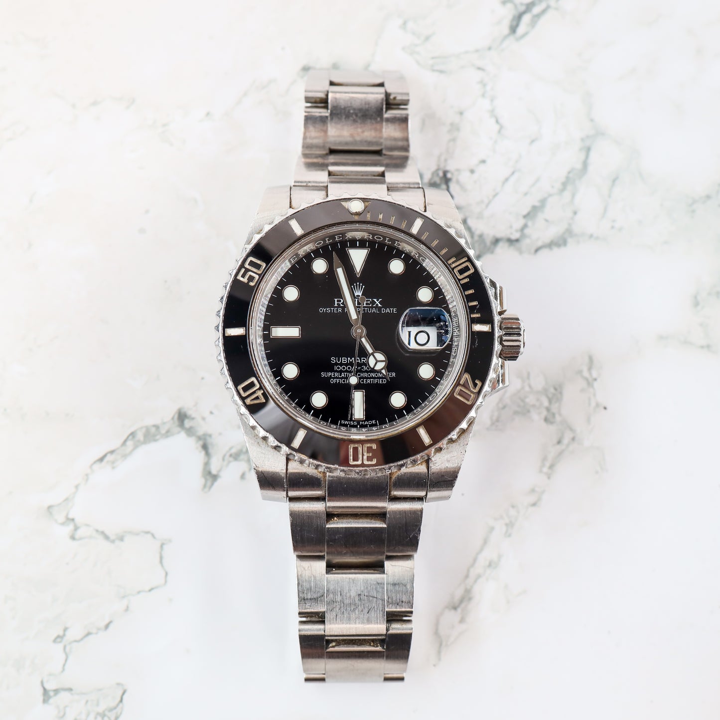 Rolex Submariner 116610LN with Card