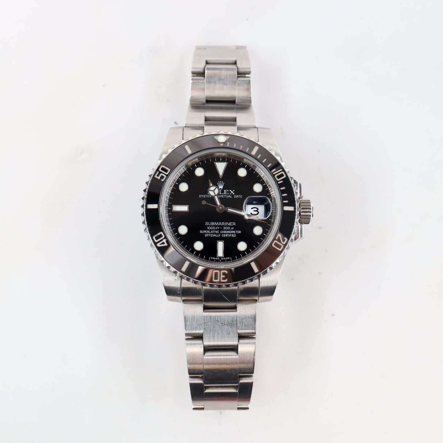 Rolex Submariner 116610LN with Card