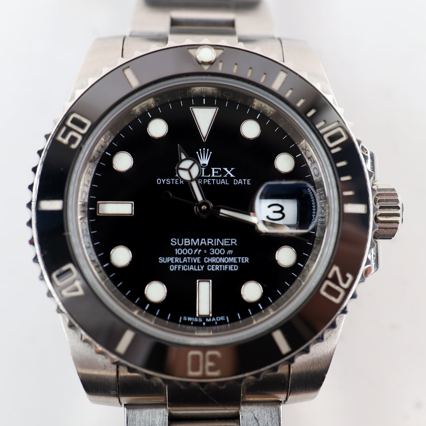 Rolex Submariner 116610LN with Card