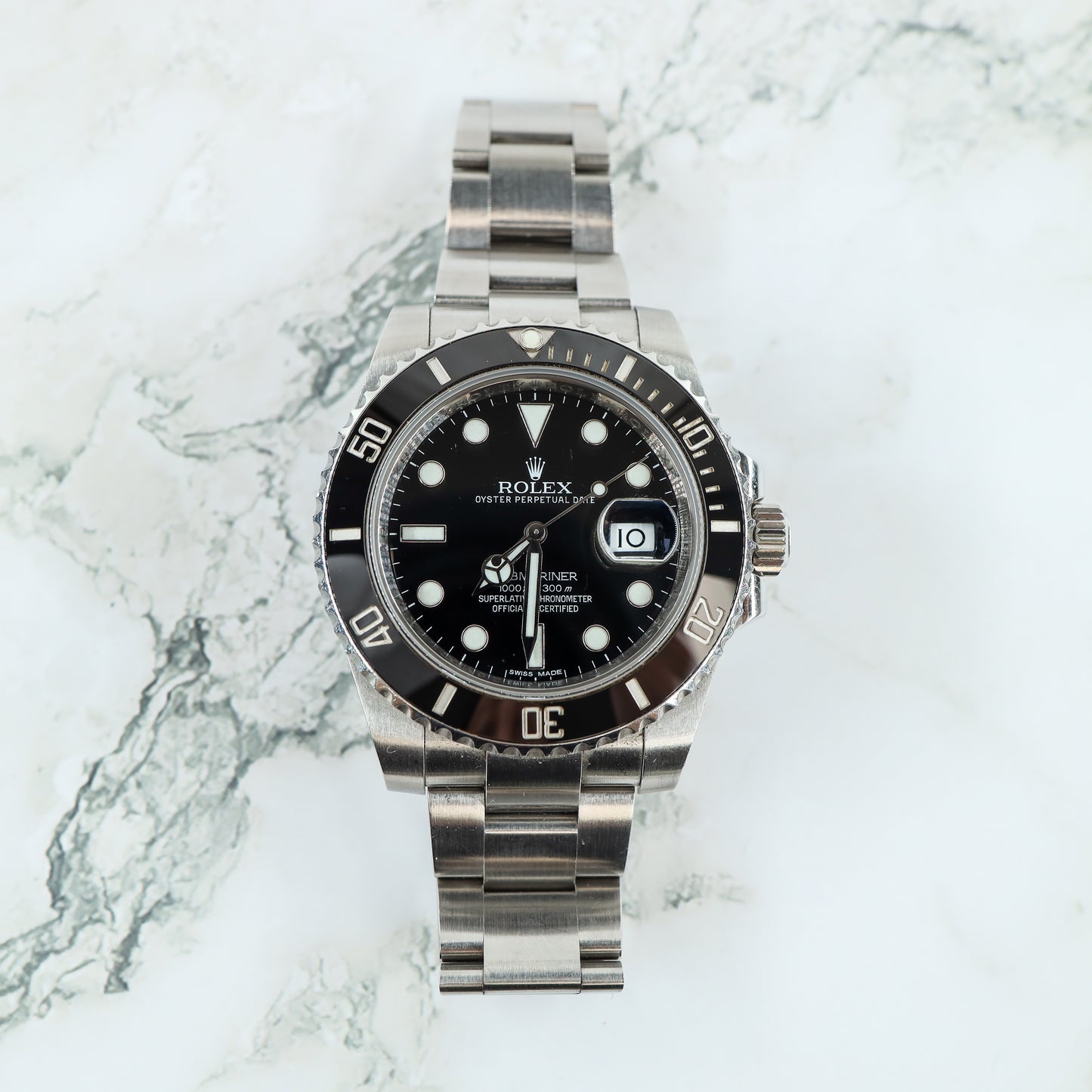 Rolex Submariner 116610LN with Card