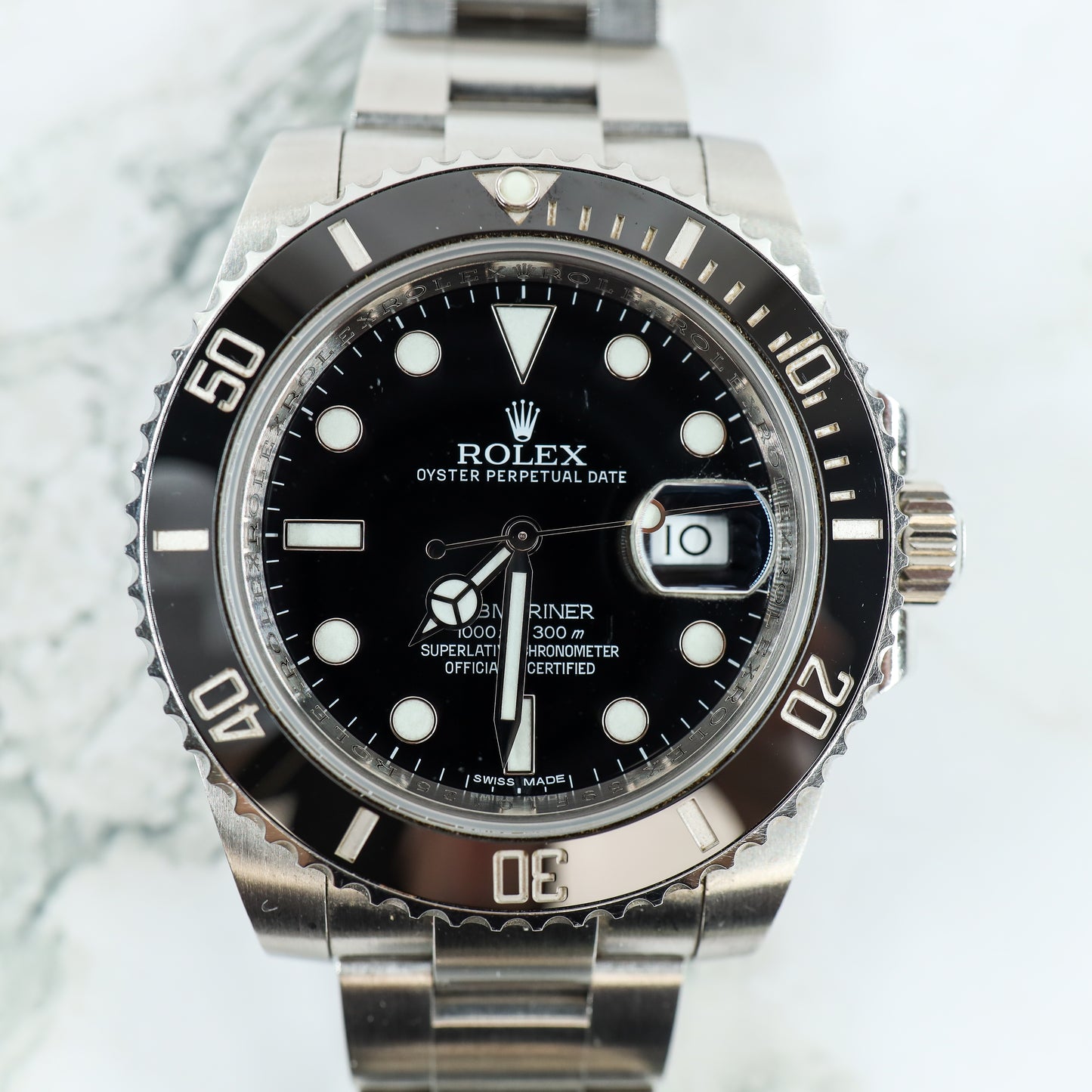 Rolex Submariner 116610LN with Card